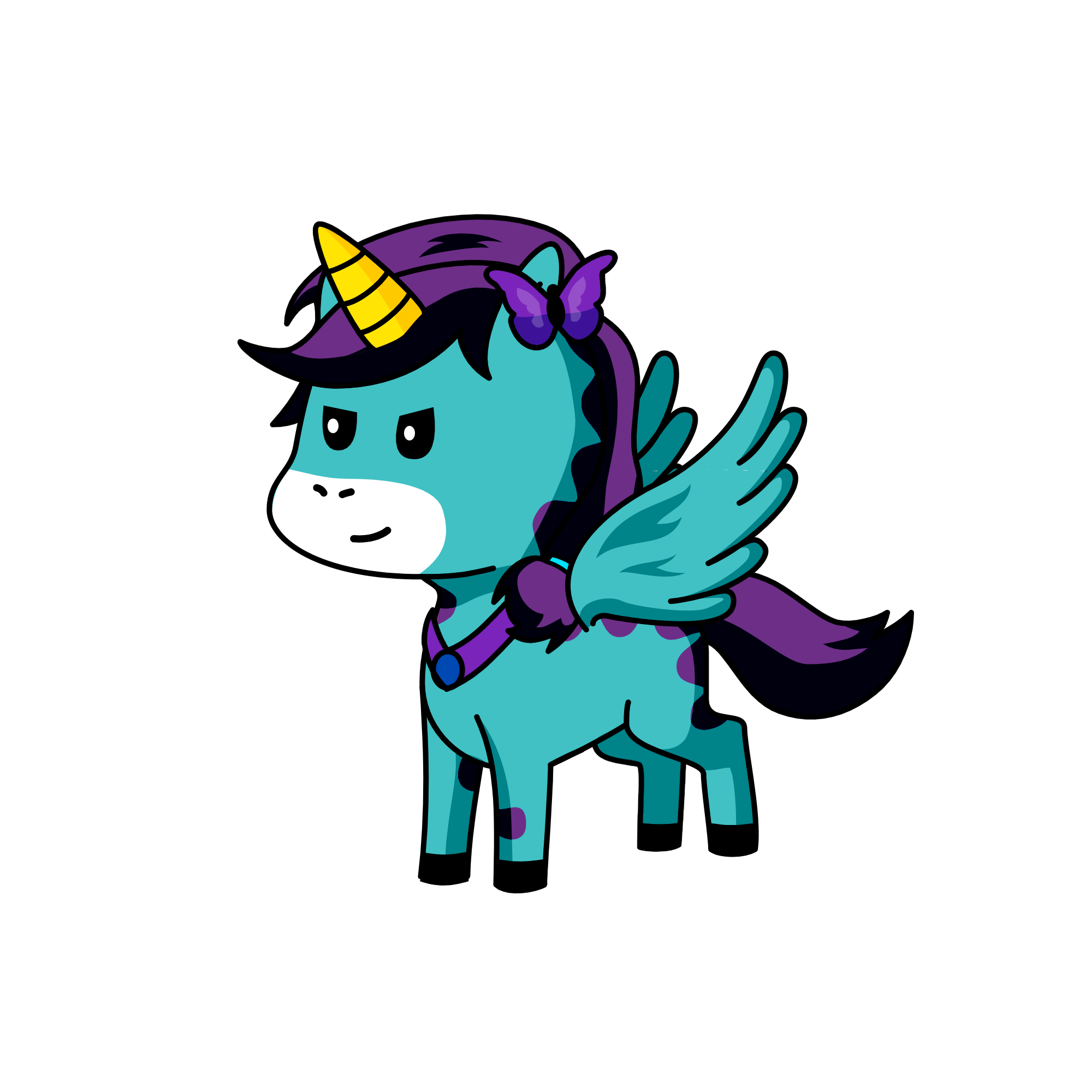 Icey, the unicorn