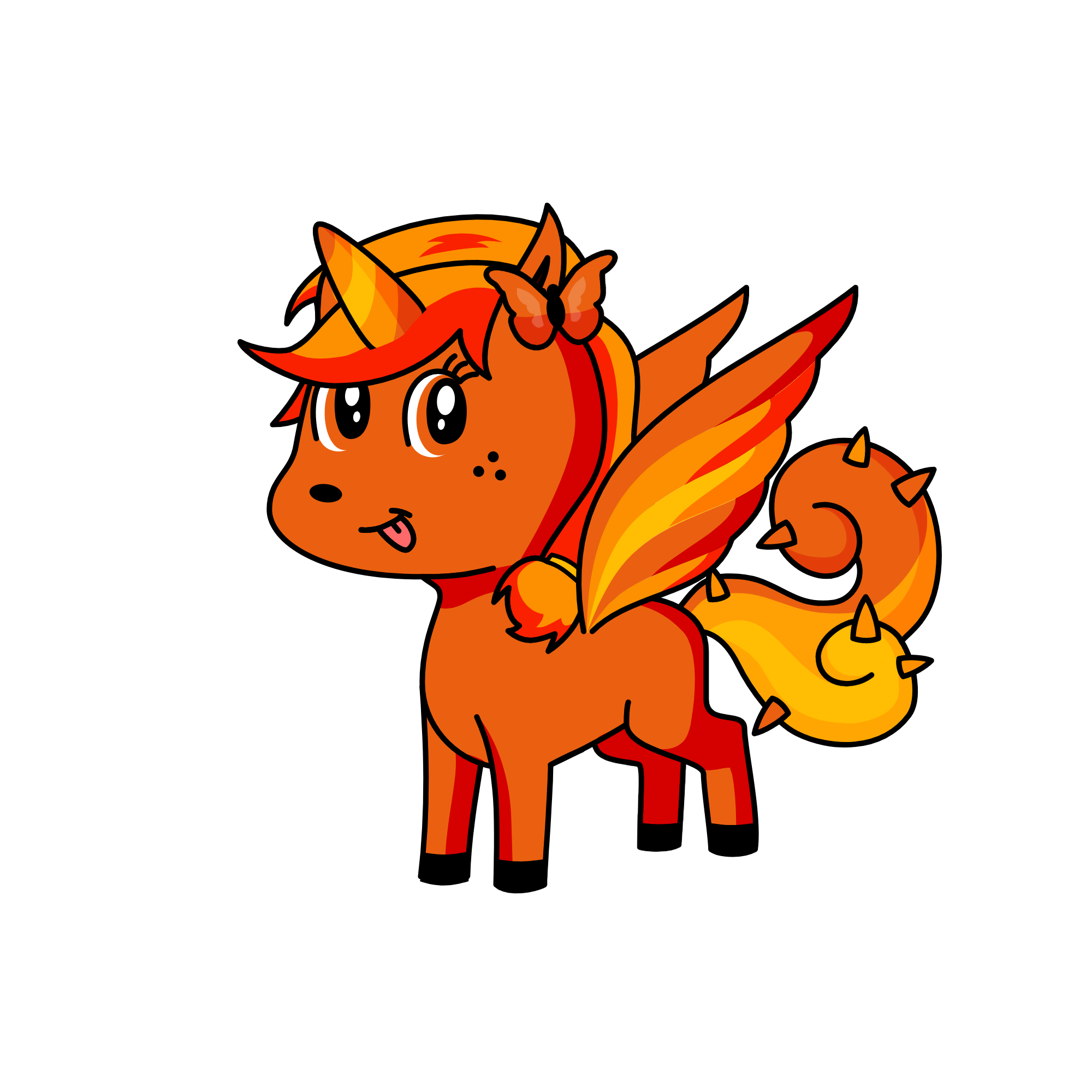 Fox, the unicorn
