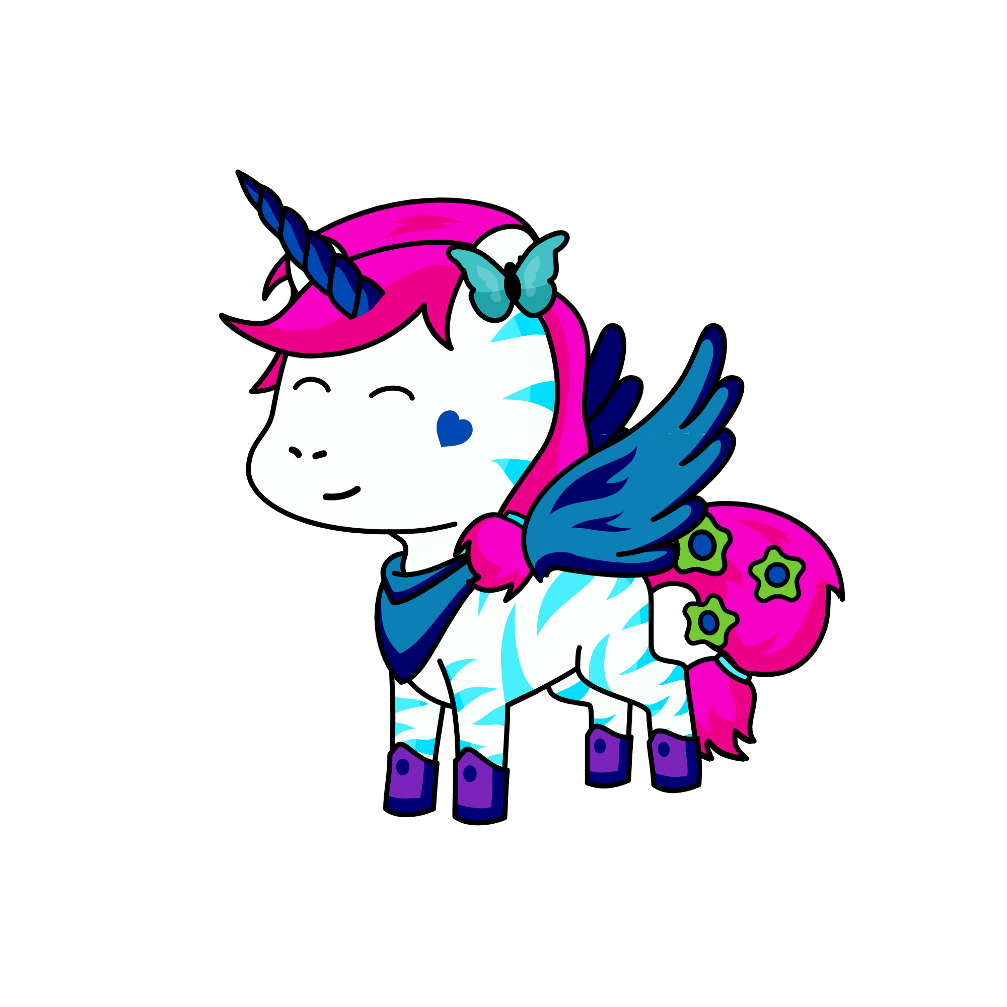 cotton, the unicorn
