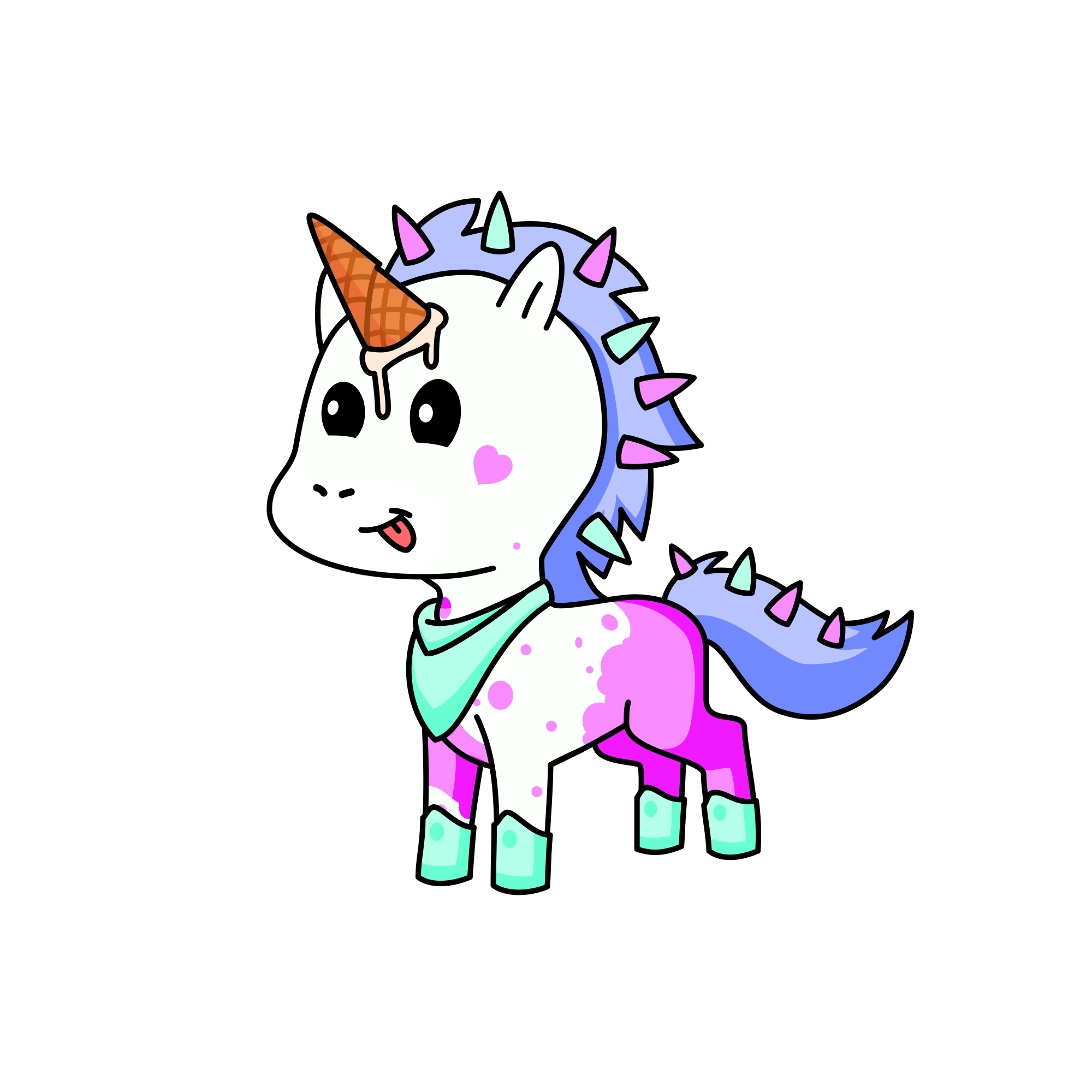 Sugar, the unicorn