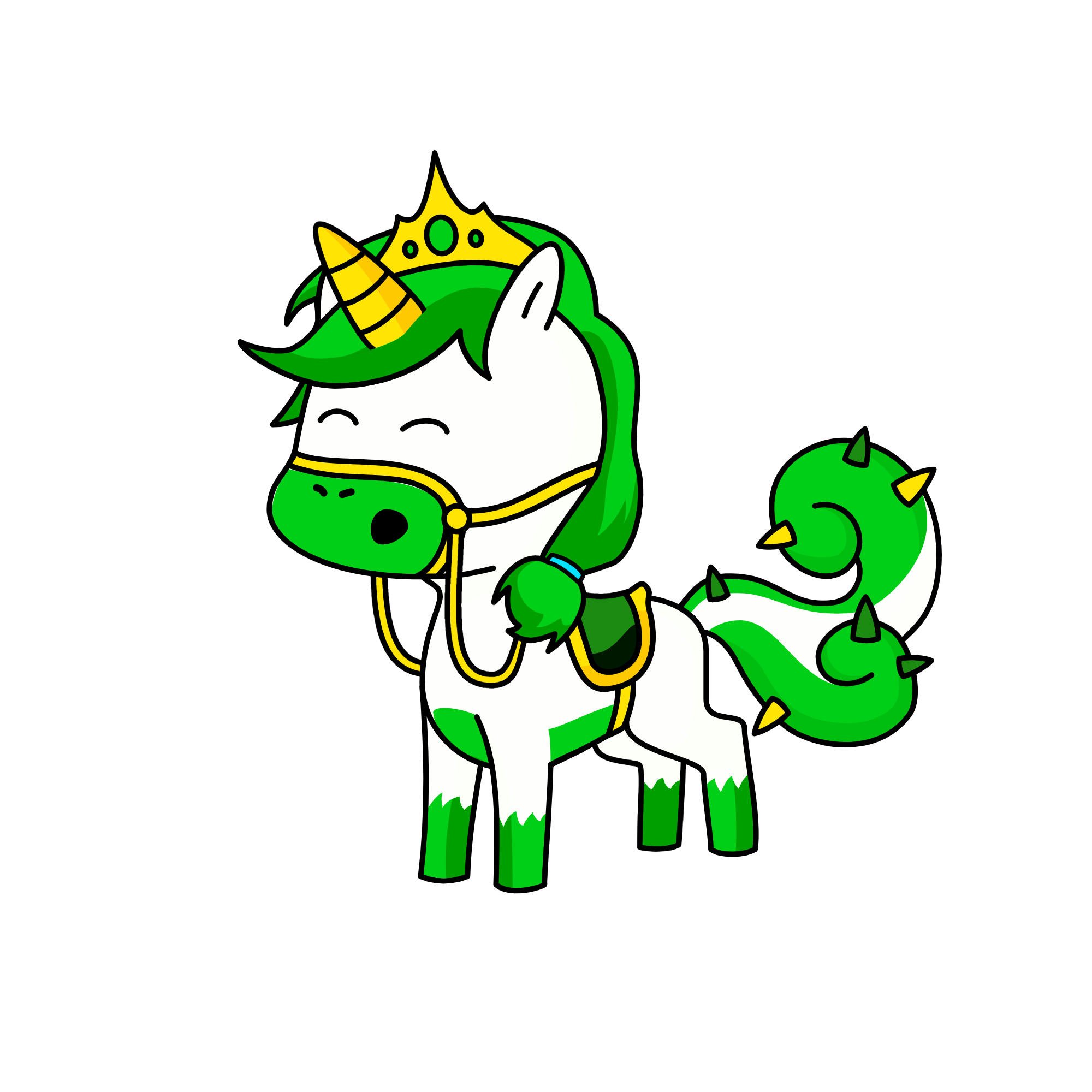 Gloria, the unicorn