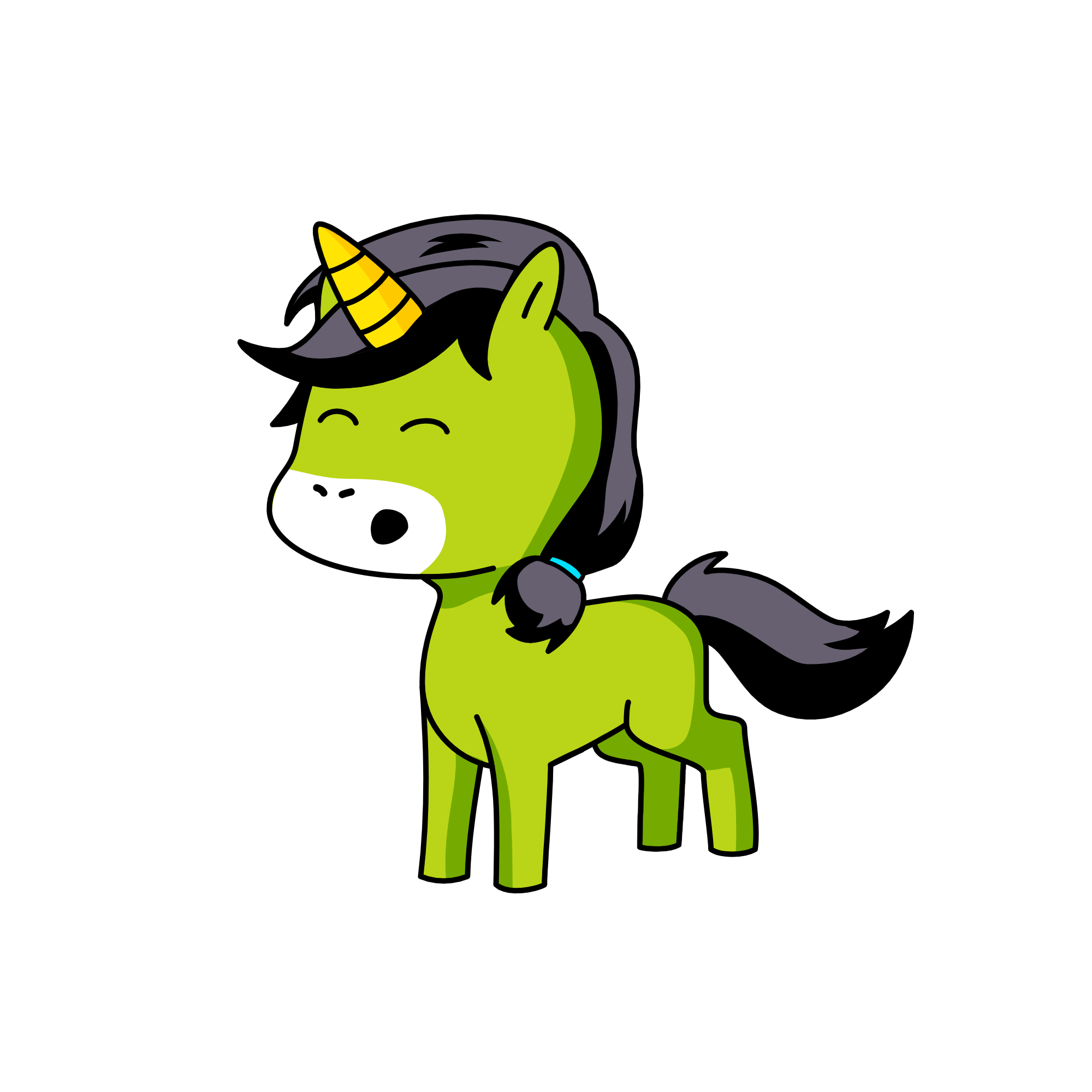 Grass, the unicorn