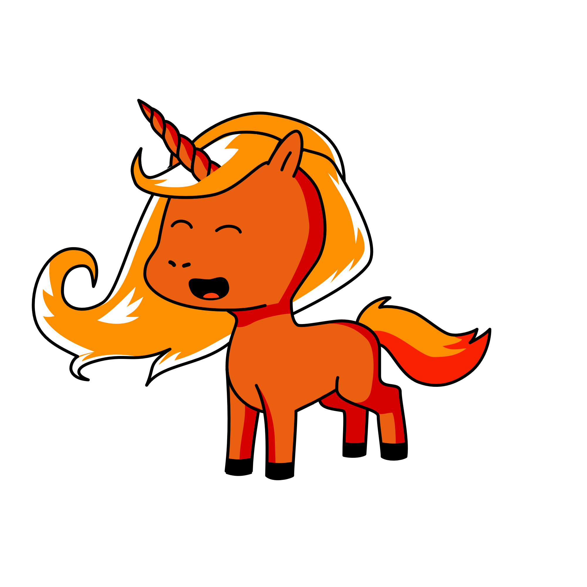 rose, the unicorn