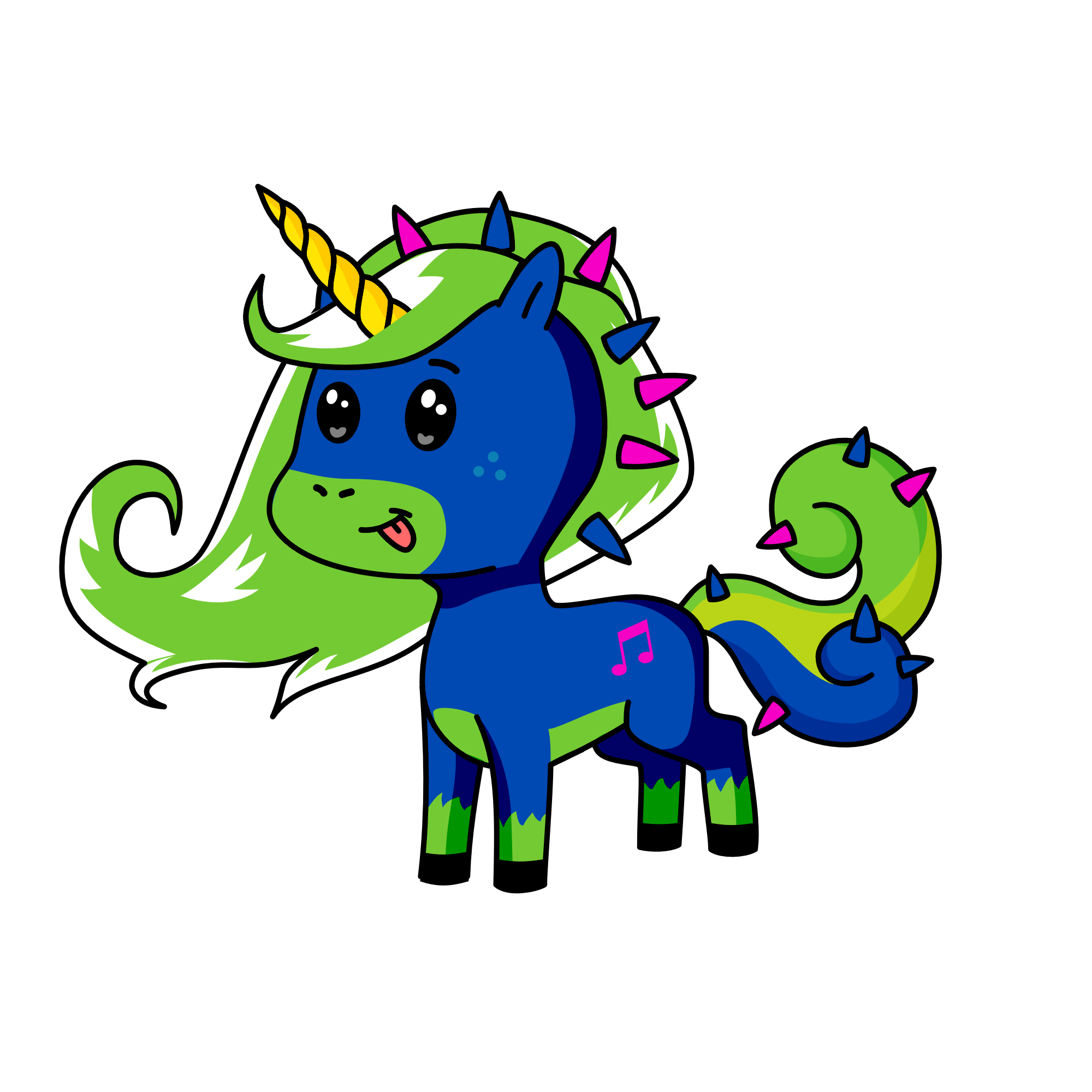 rock, the unicorn