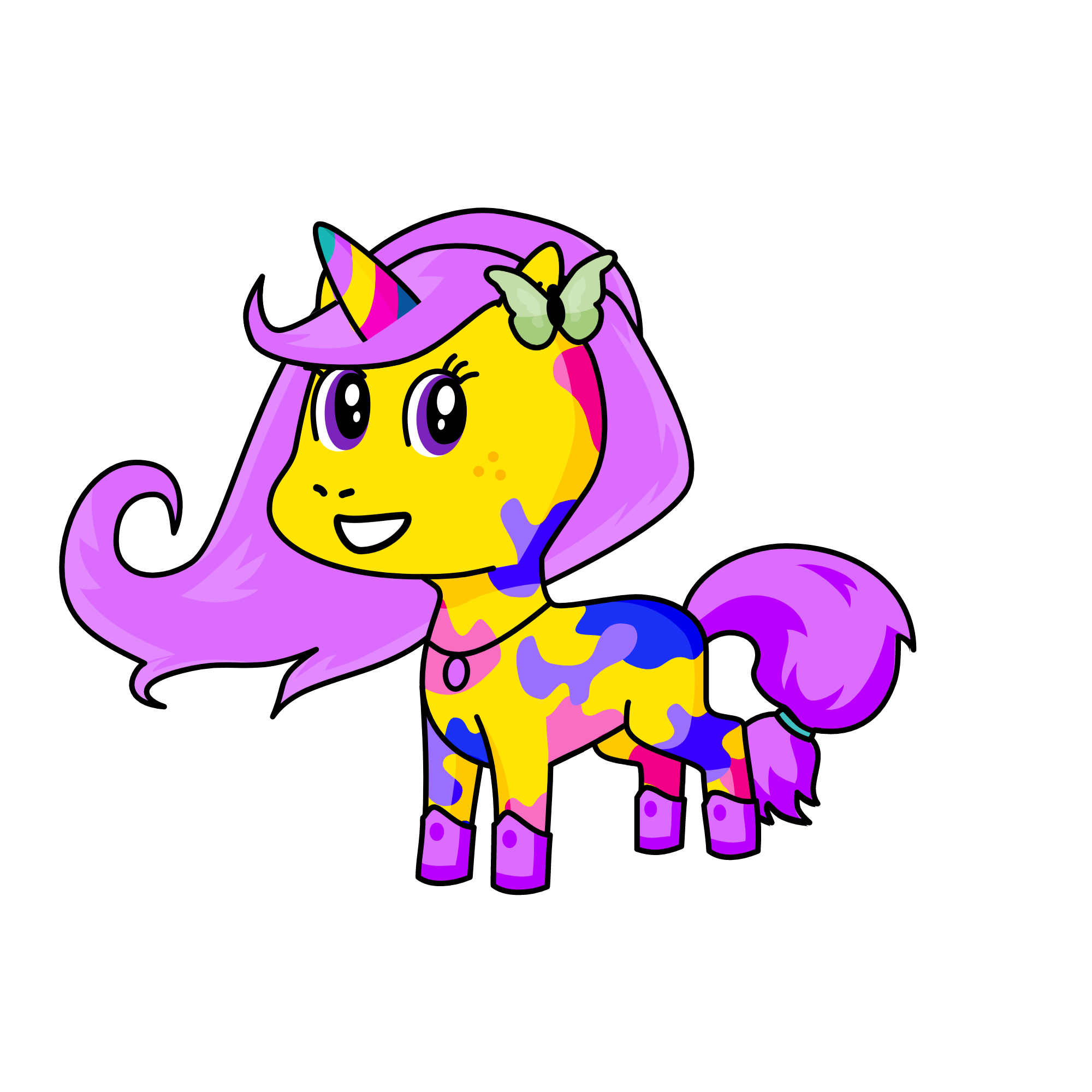 Silky, the unicorn