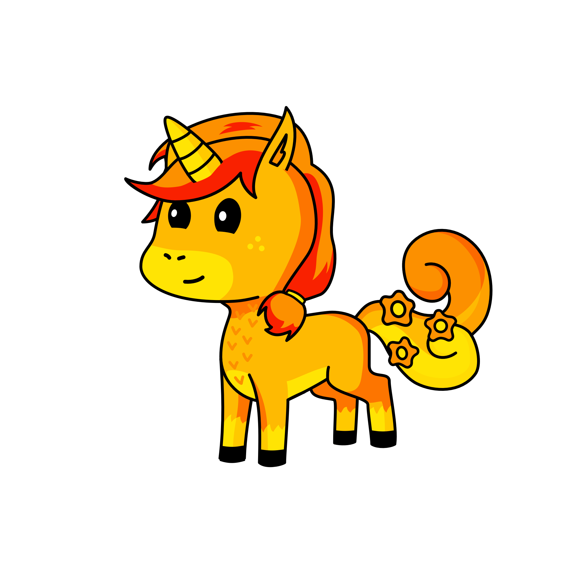 mango, the unicorn