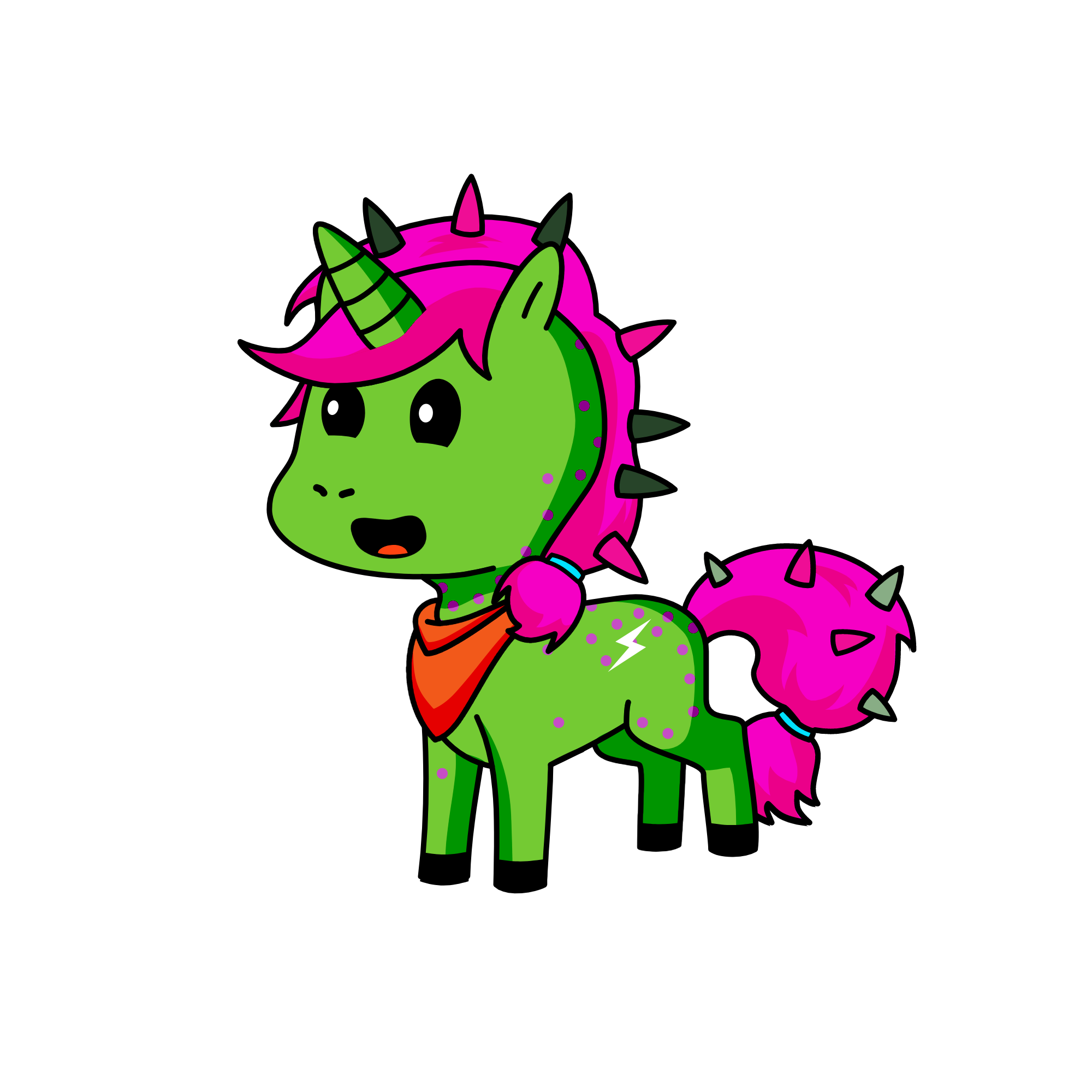 Skooter, the unicorn