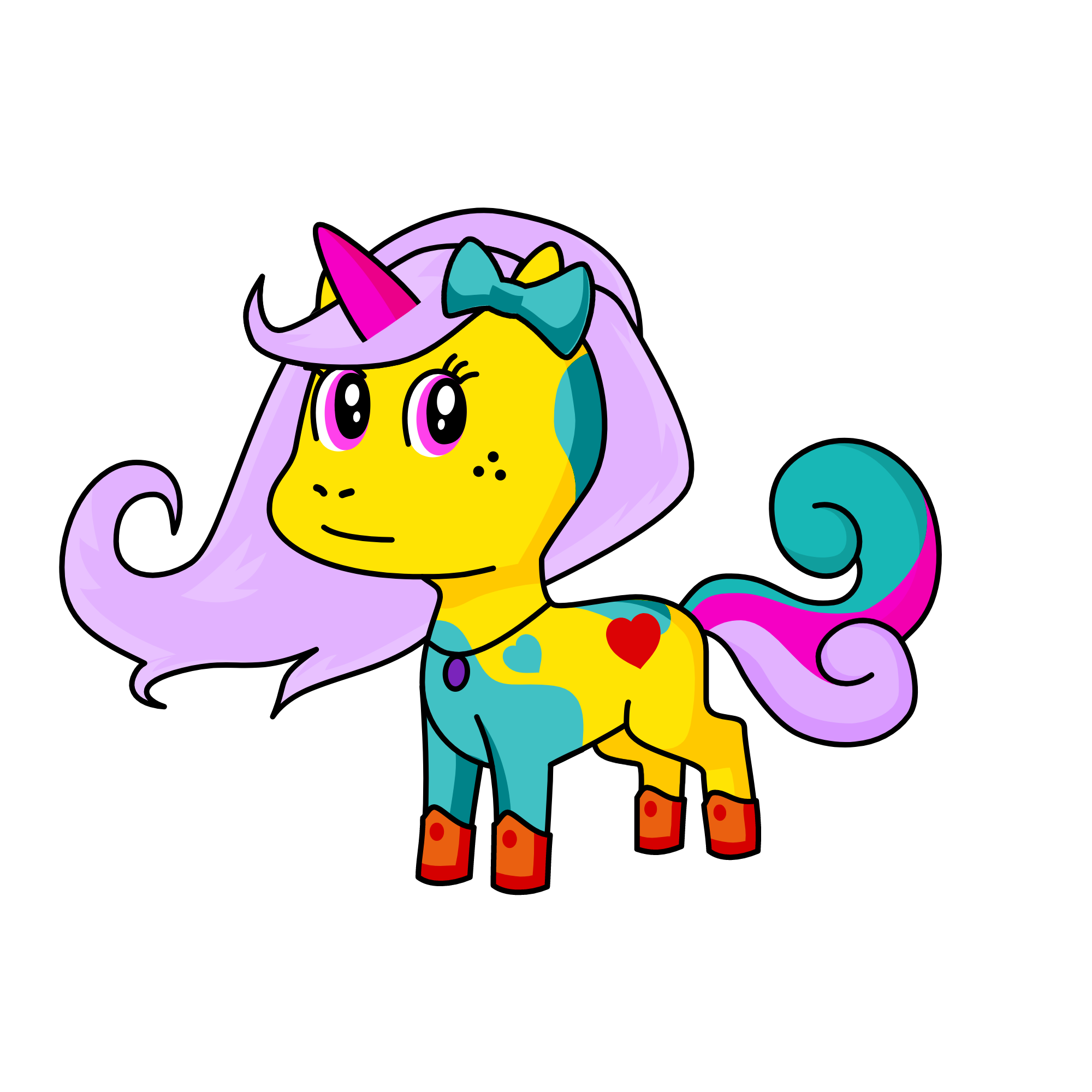 Flowers, the unicorn