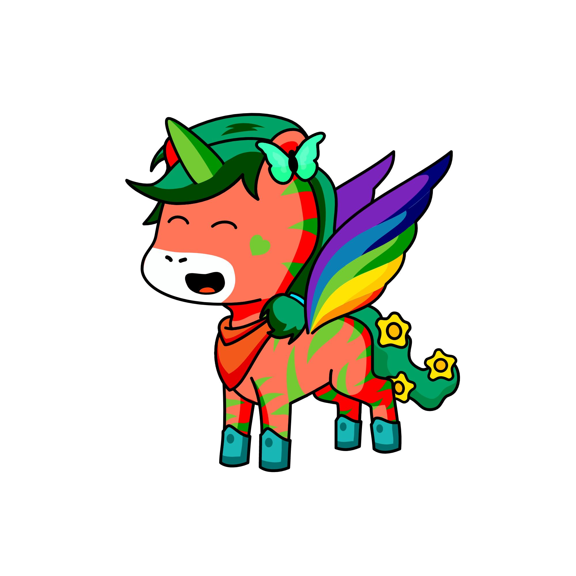 Cherry, the unicorn