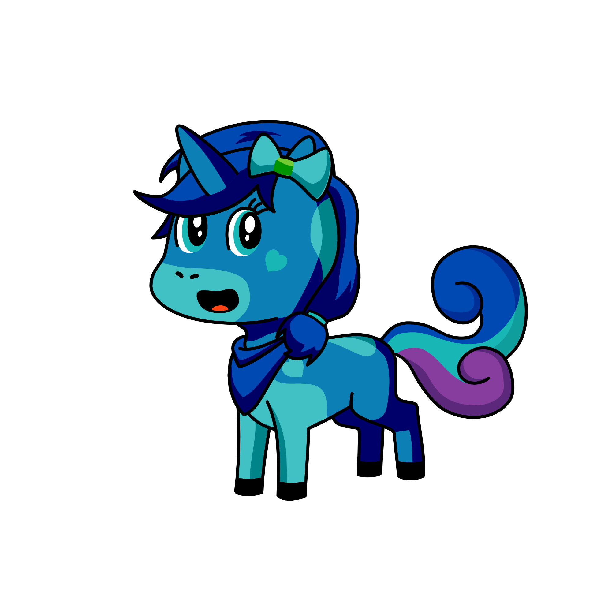 bluebell, the unicorn