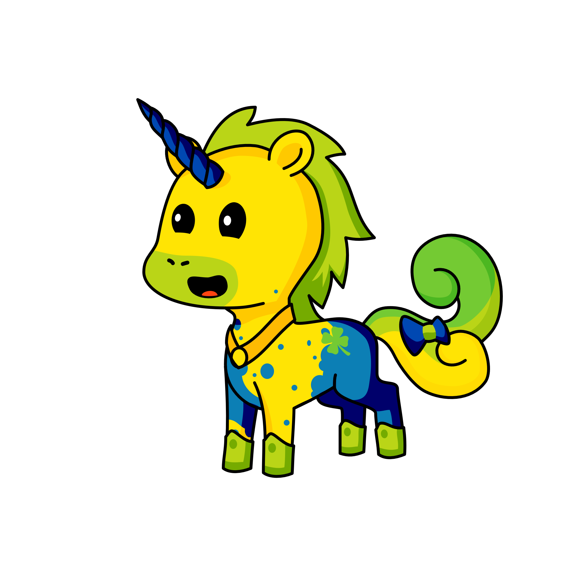 lucky, the unicorn