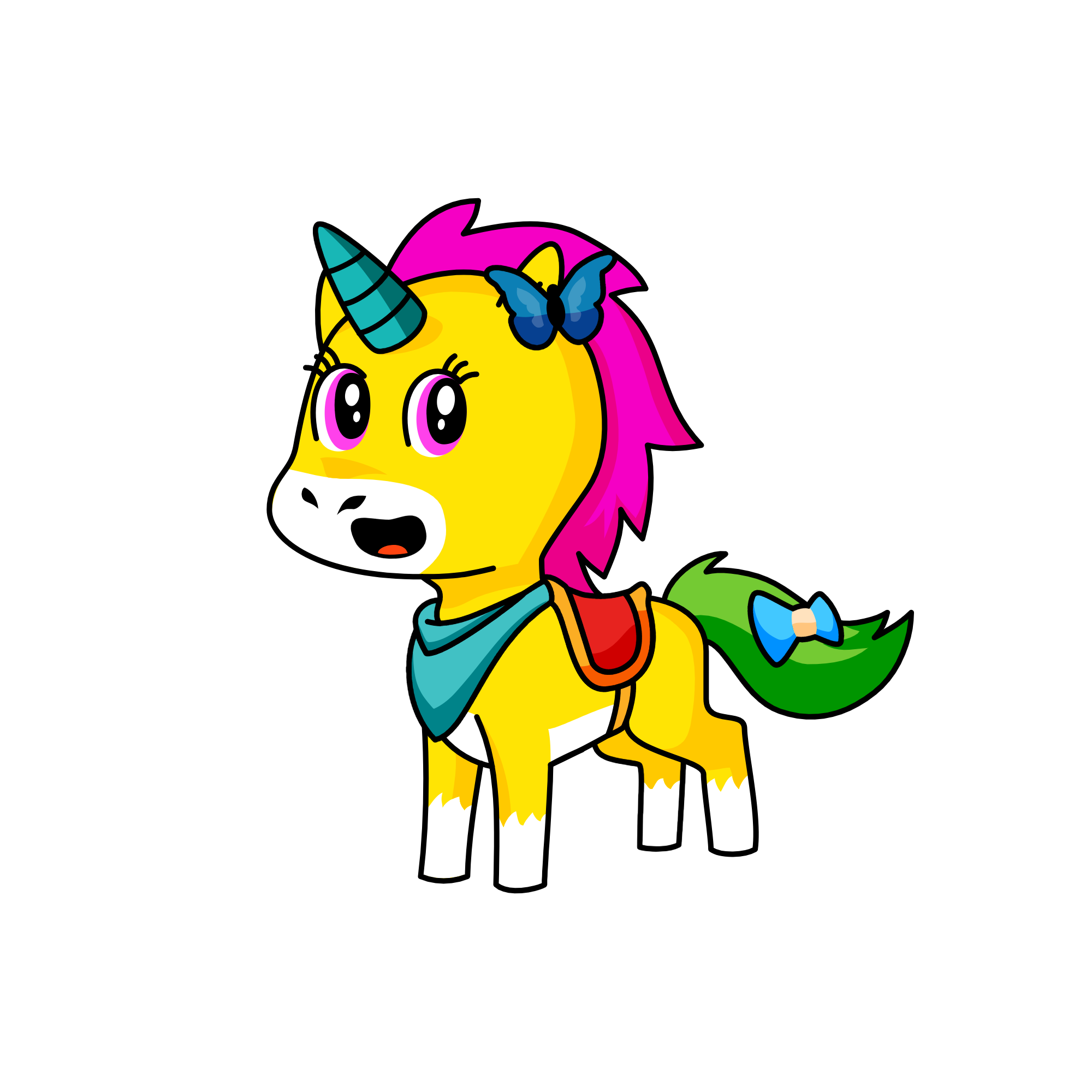 hama, the unicorn