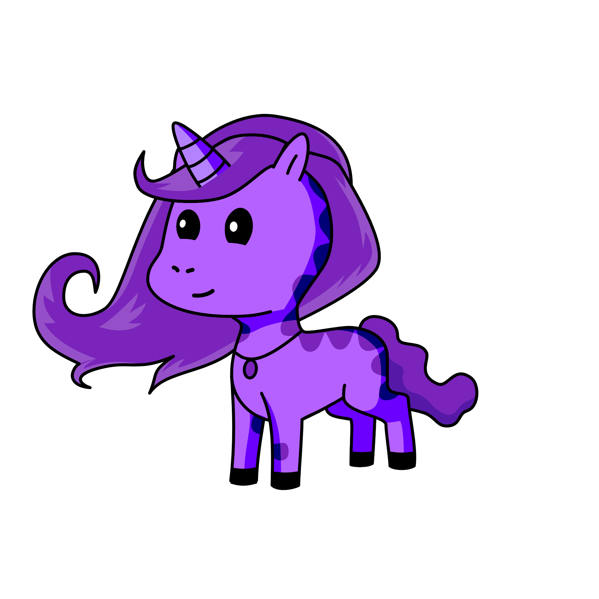 Purple Rain, the unicorn