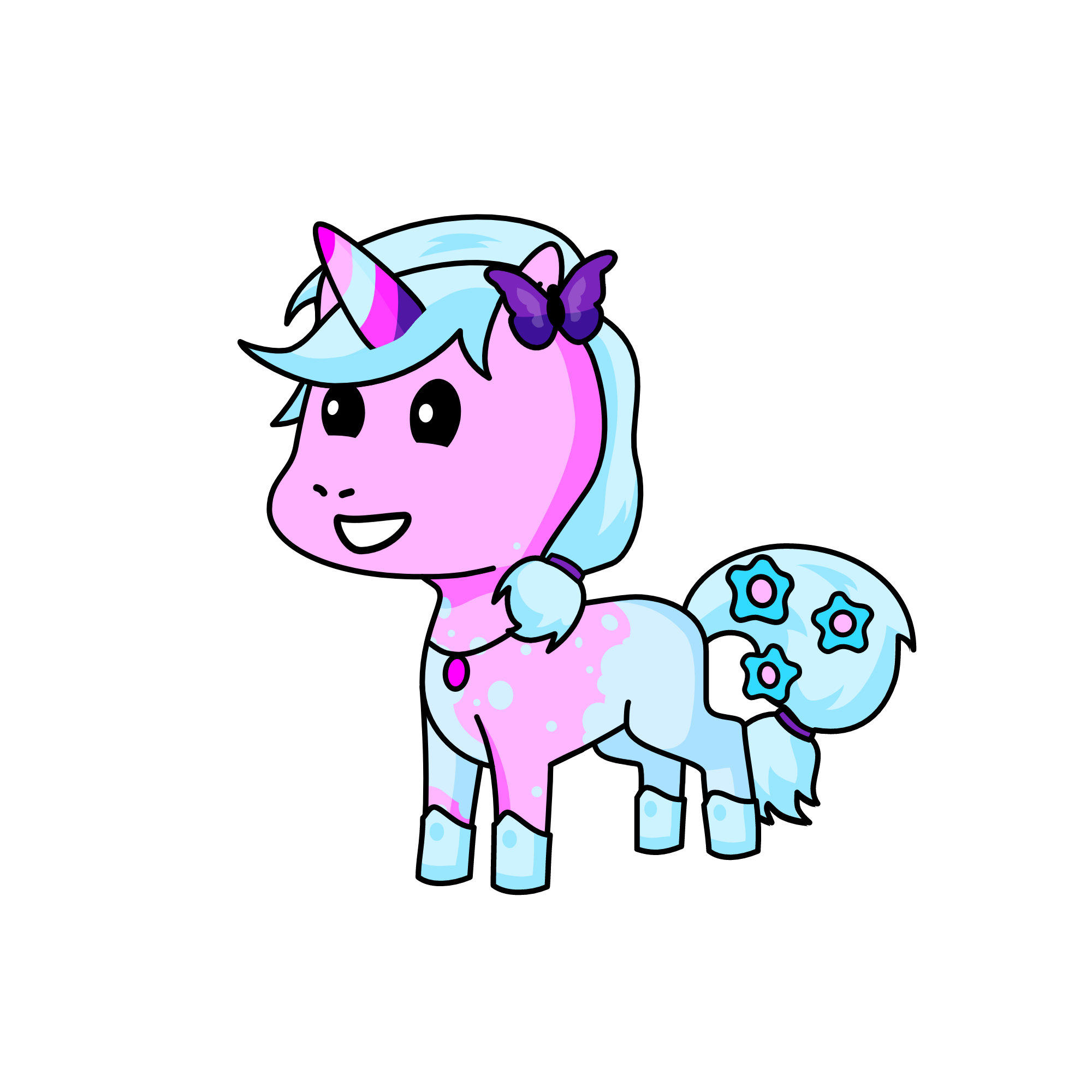 Cotton Candy , the unicorn