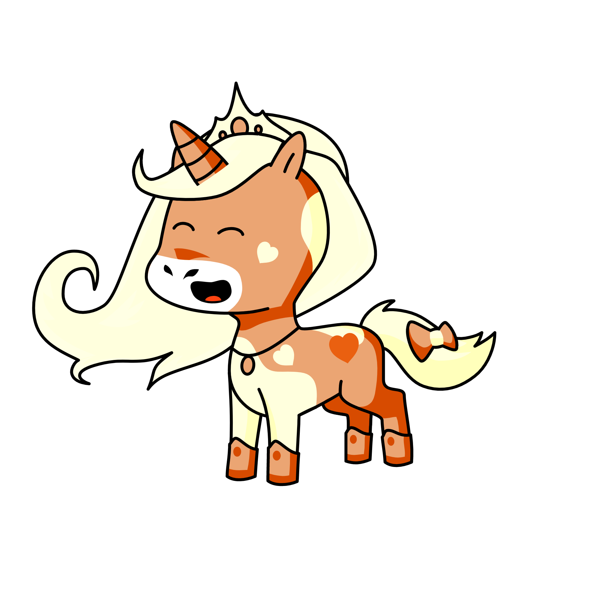 angel cake, the unicorn