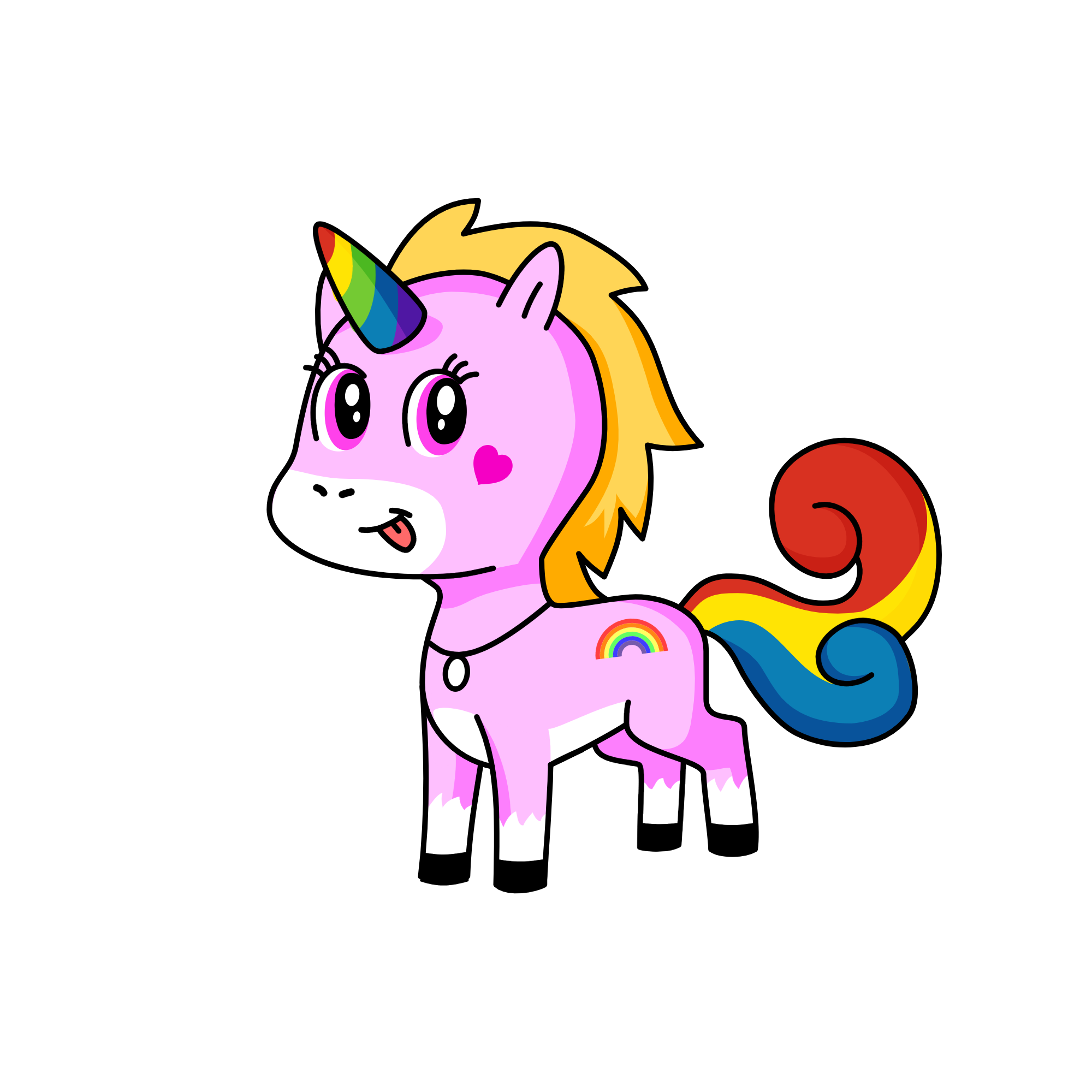 Mandy, the unicorn