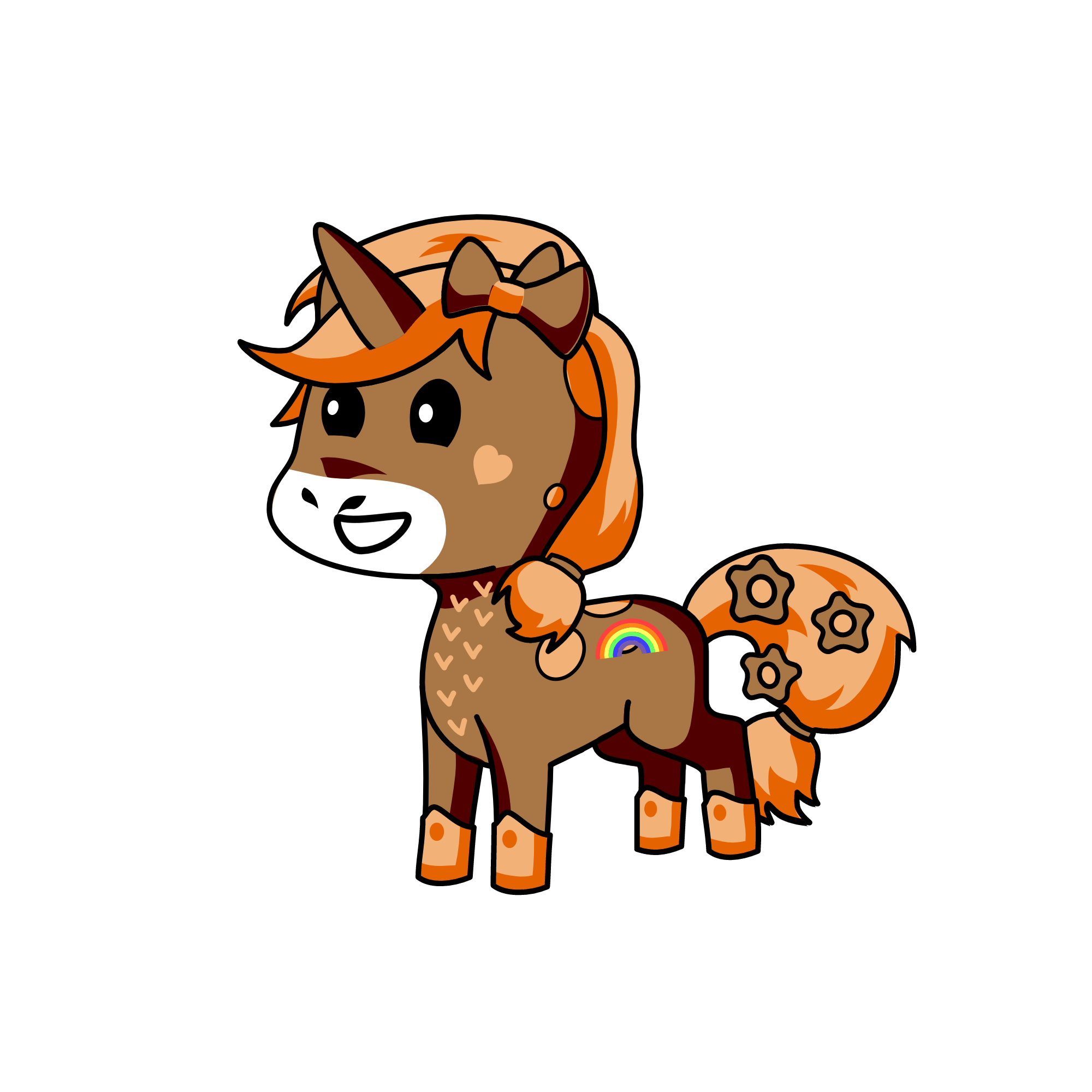 brownie, the unicorn