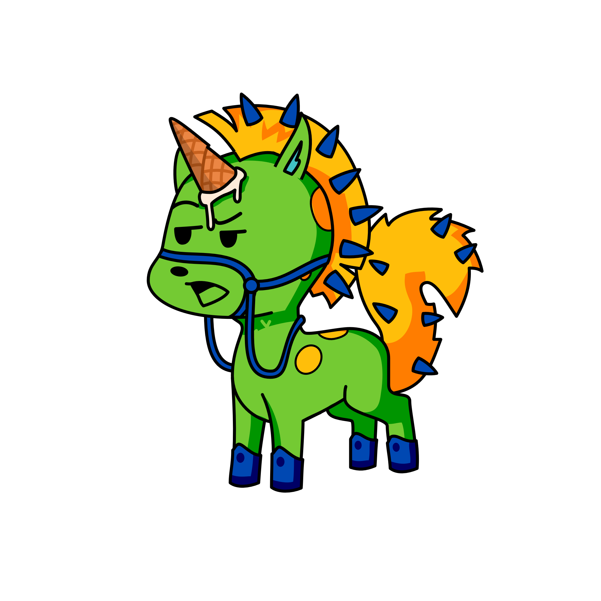 DAD, the unicorn