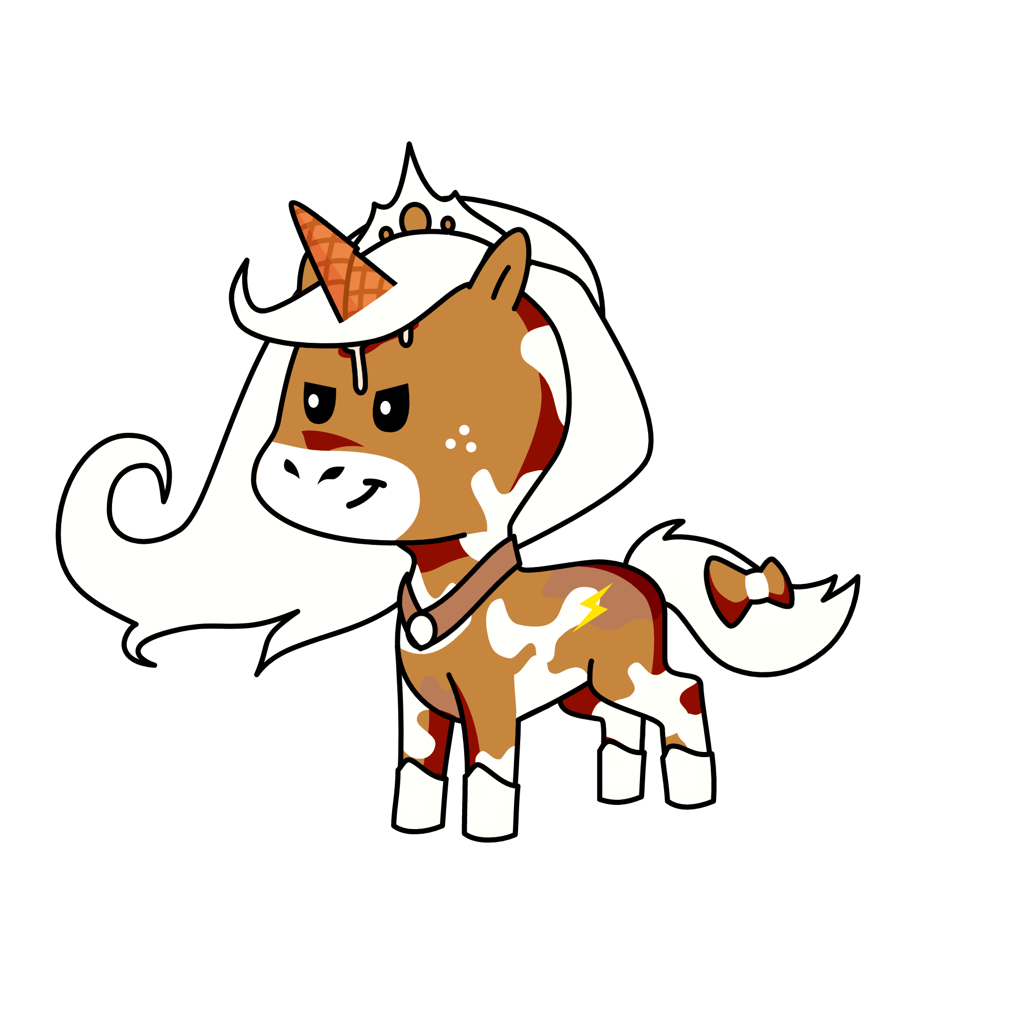 cake, the unicorn