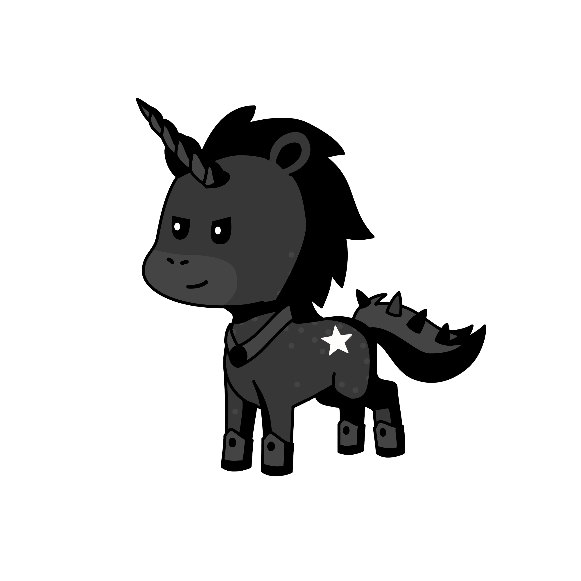 Night, the unicorn