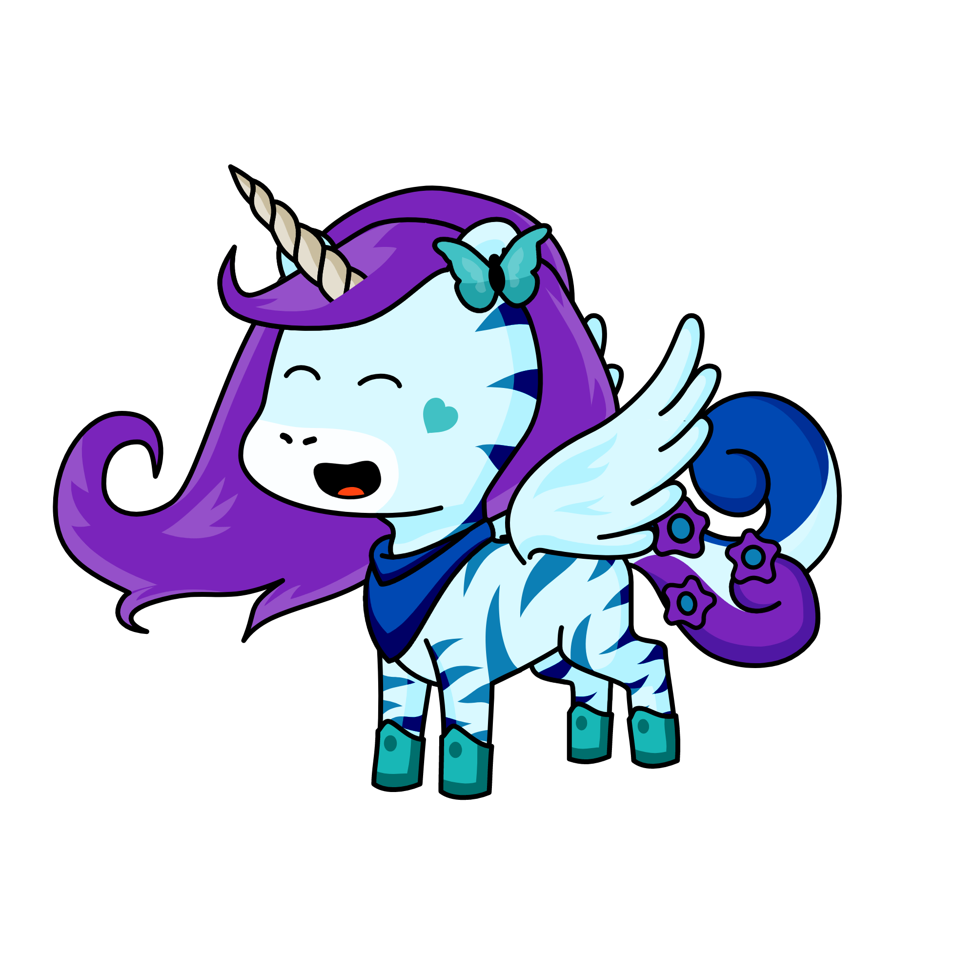 Free, the unicorn