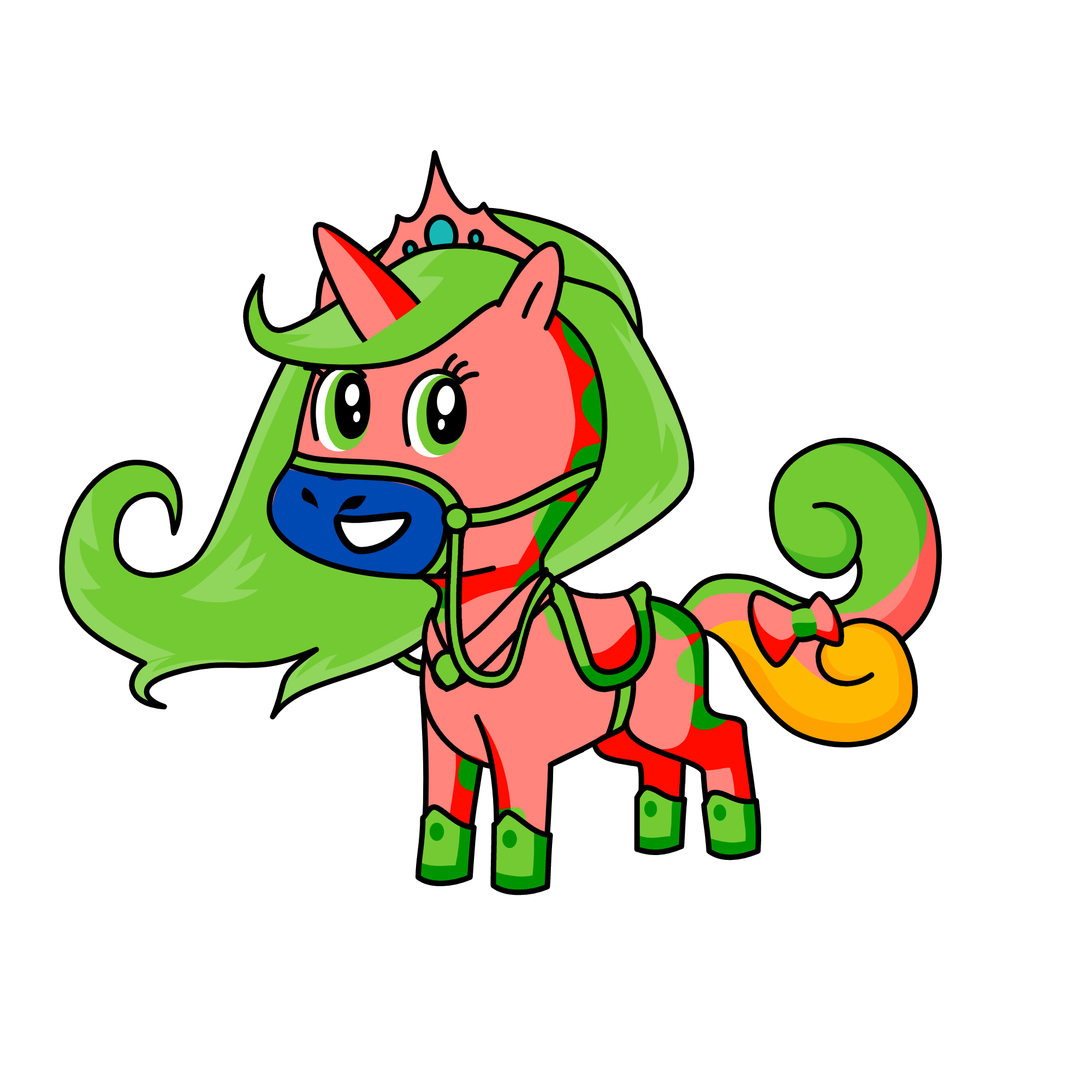 gellie, the unicorn