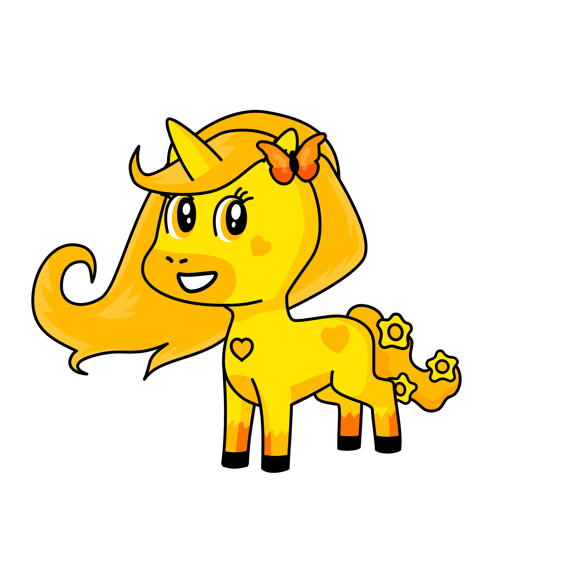 honey, the unicorn