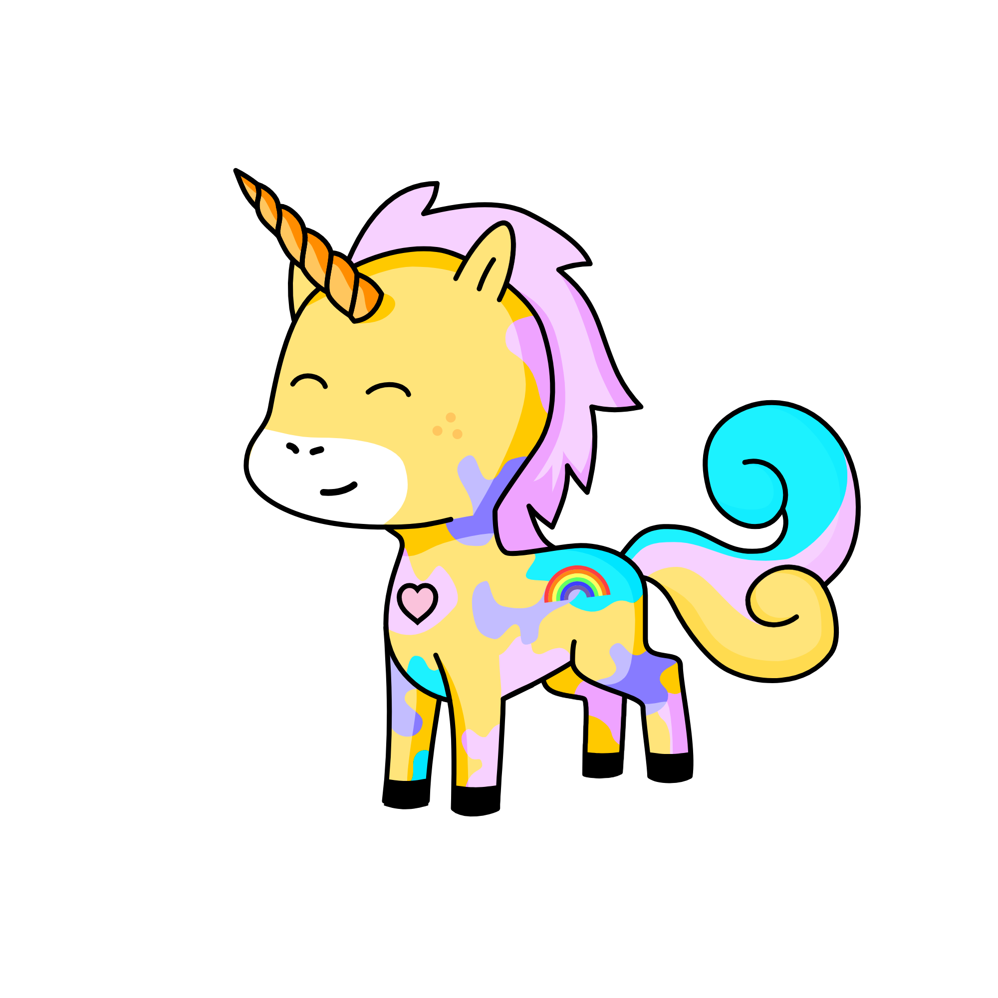 Buttercup, the unicorn