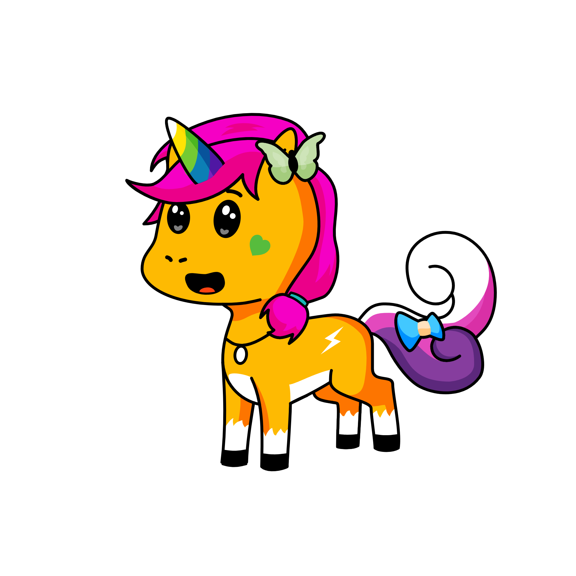 bella, the unicorn