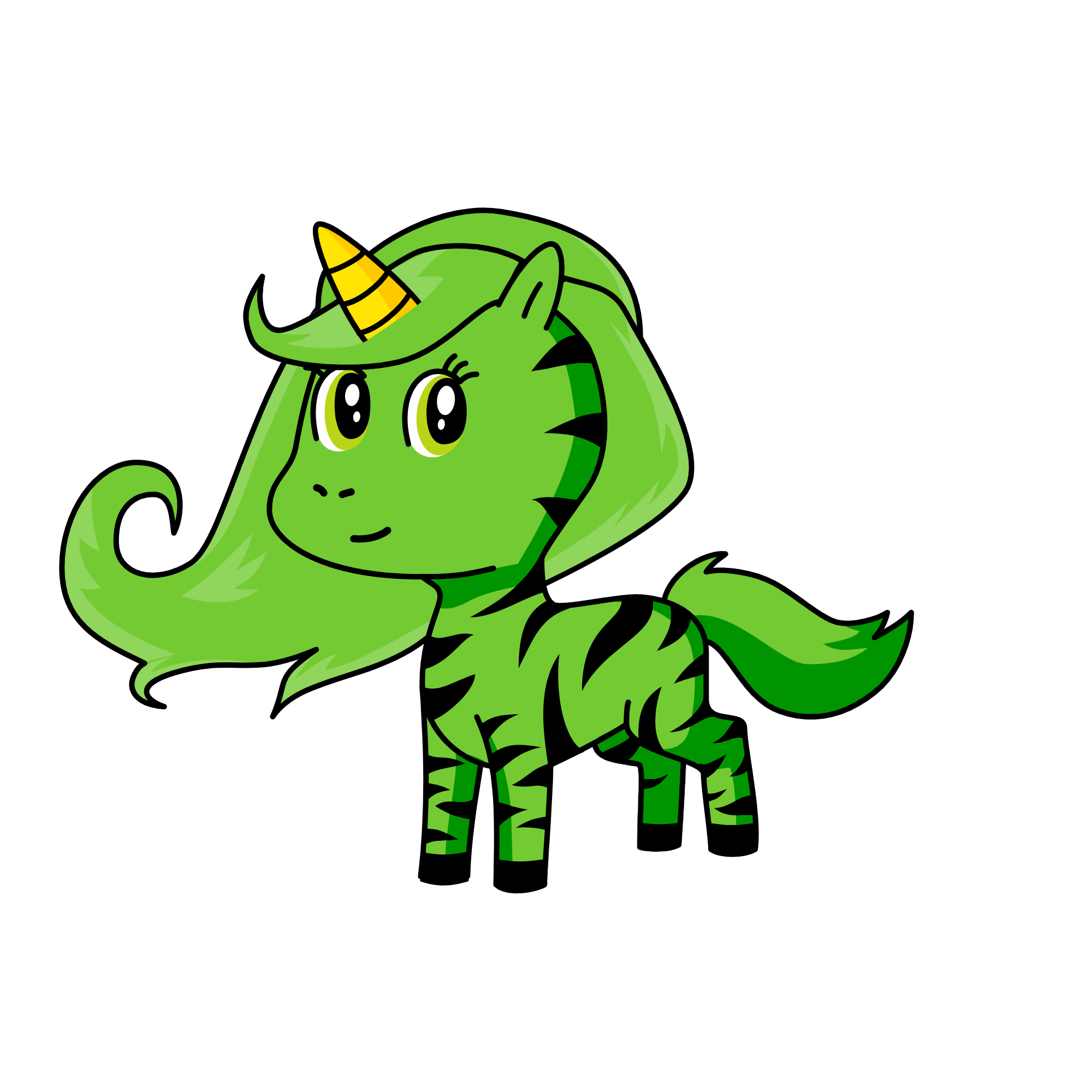 groentje, the unicorn