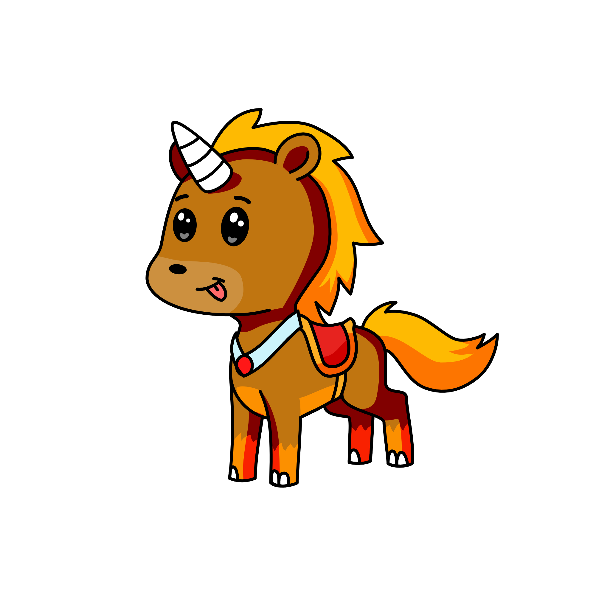 dizzy, the unicorn