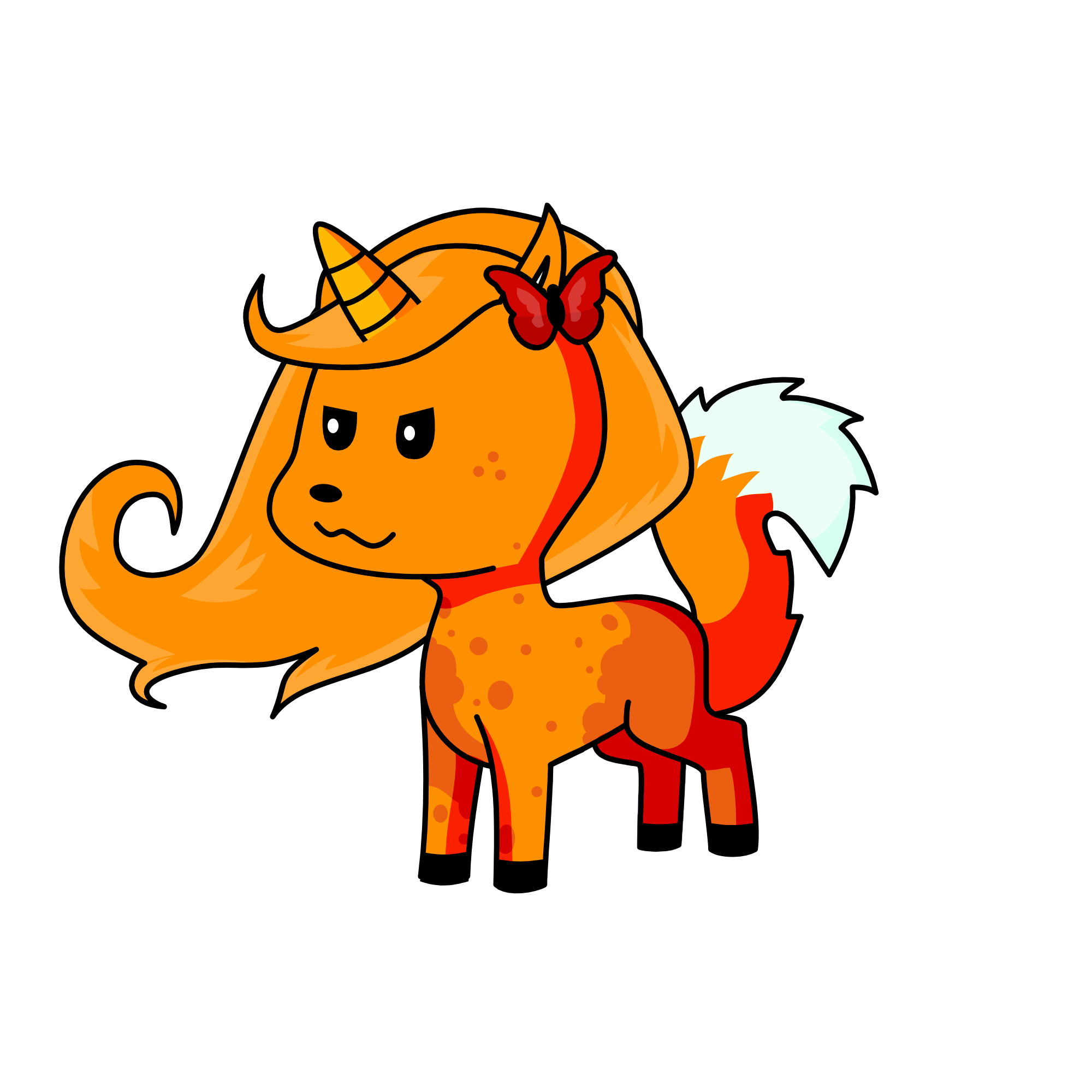 Foxy, the unicorn