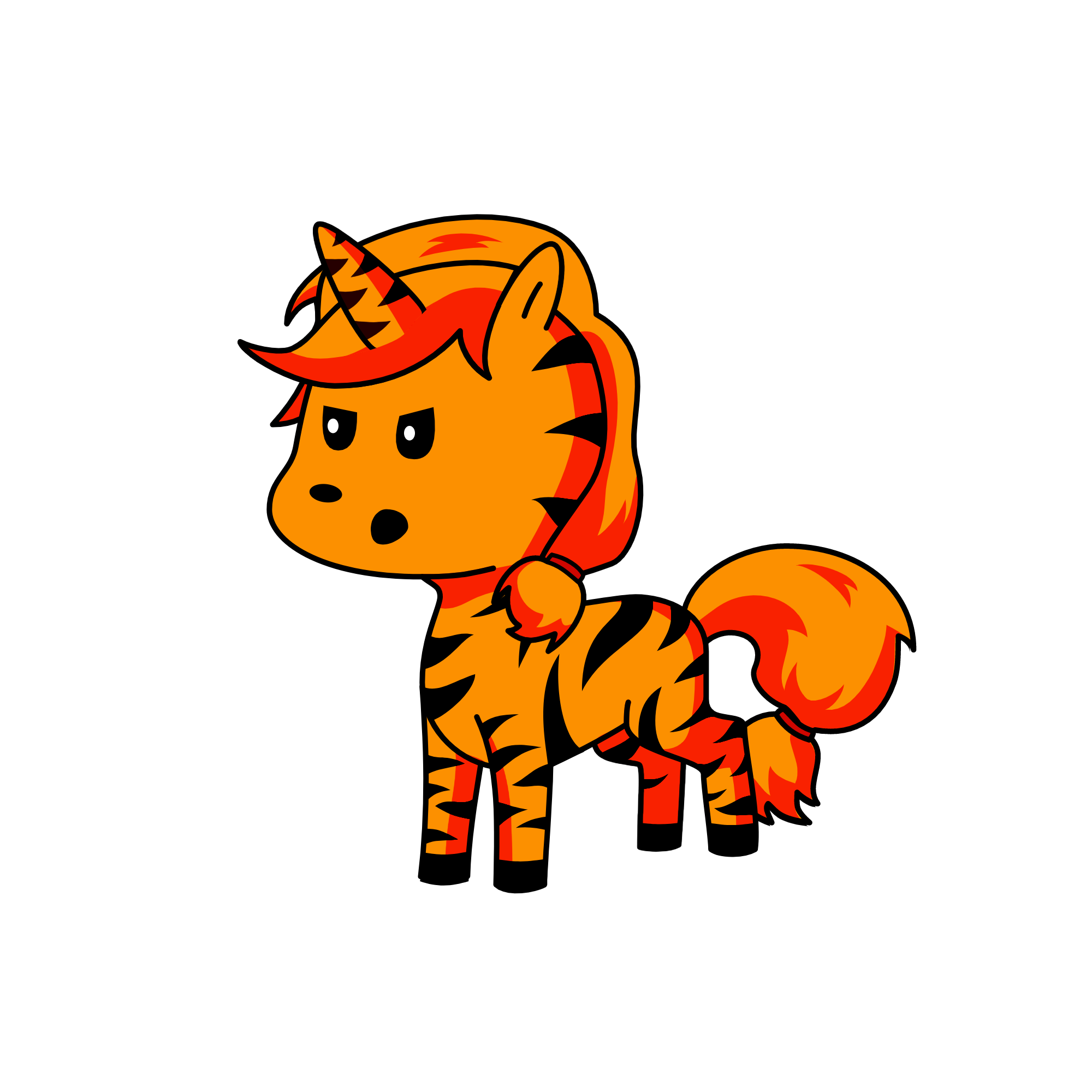 Stripes, the unicorn
