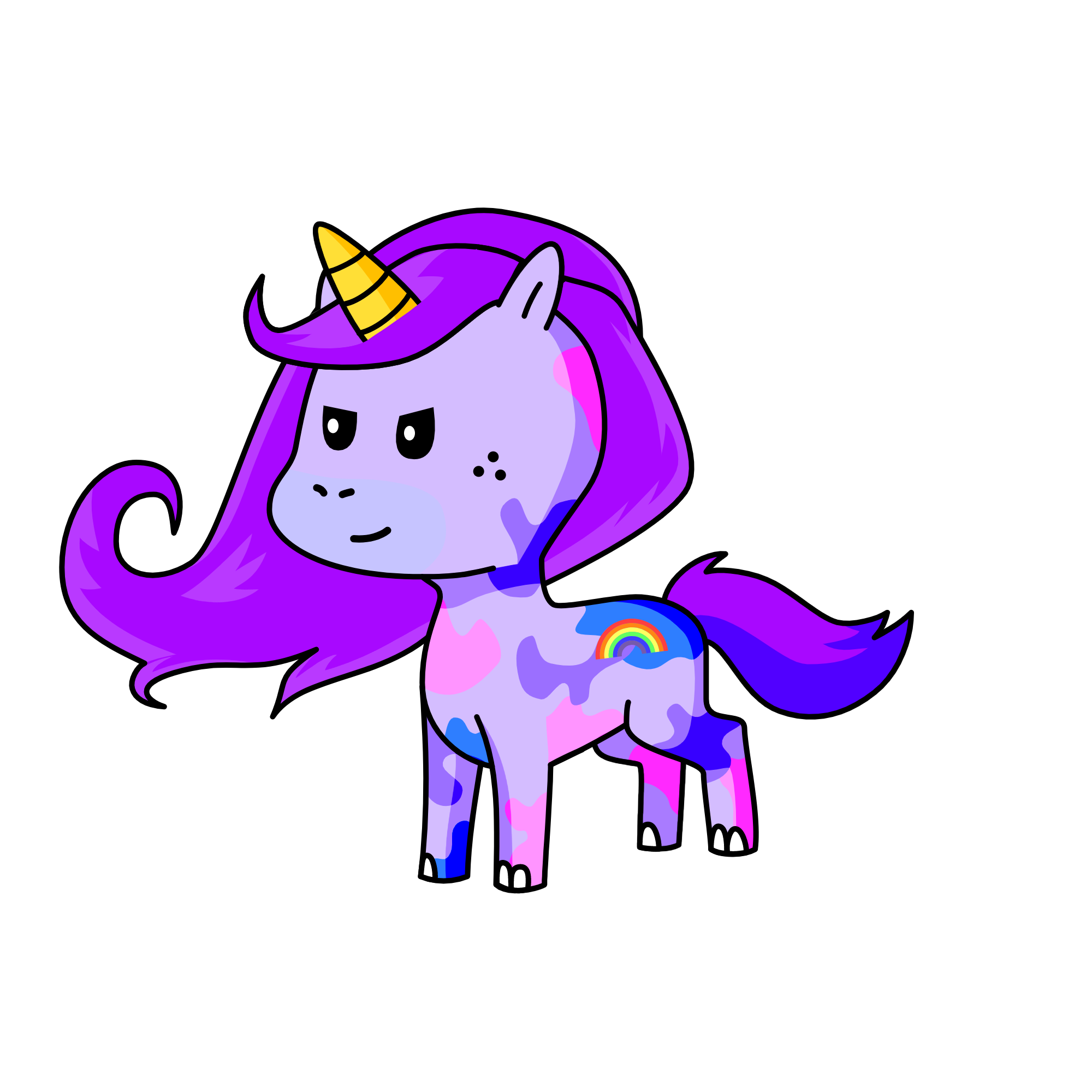 Galaxy, the unicorn