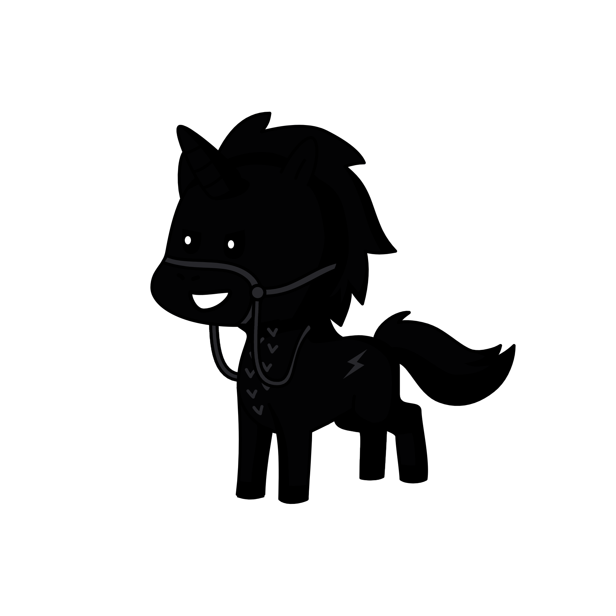 Shadow The Stalker, the unicorn