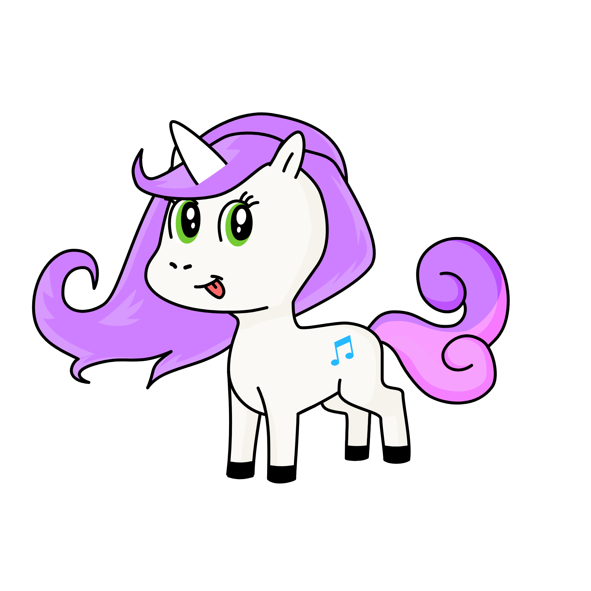 Sweetie Belle, the unicorn