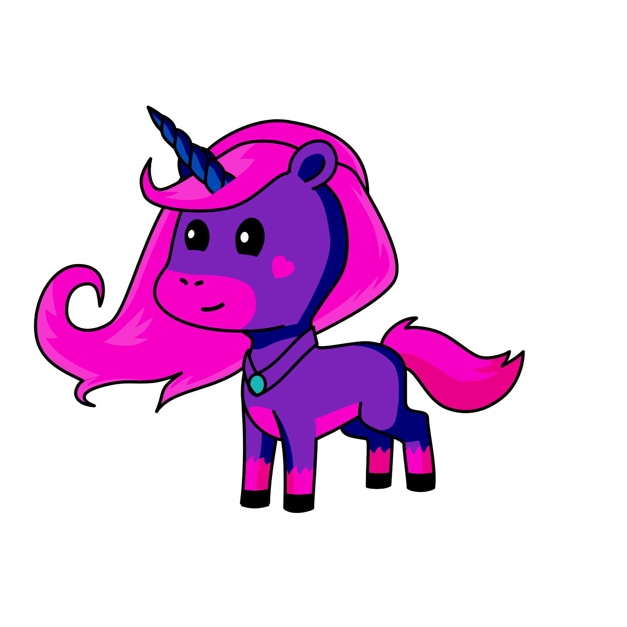 uni the unicorn, the unicorn