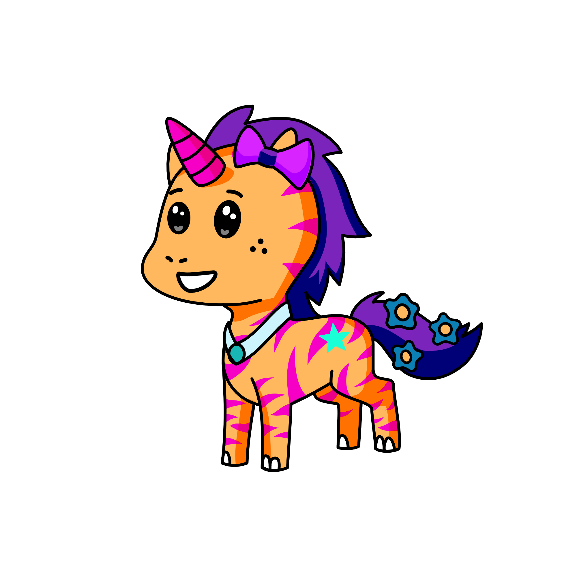 Clussy, the unicorn
