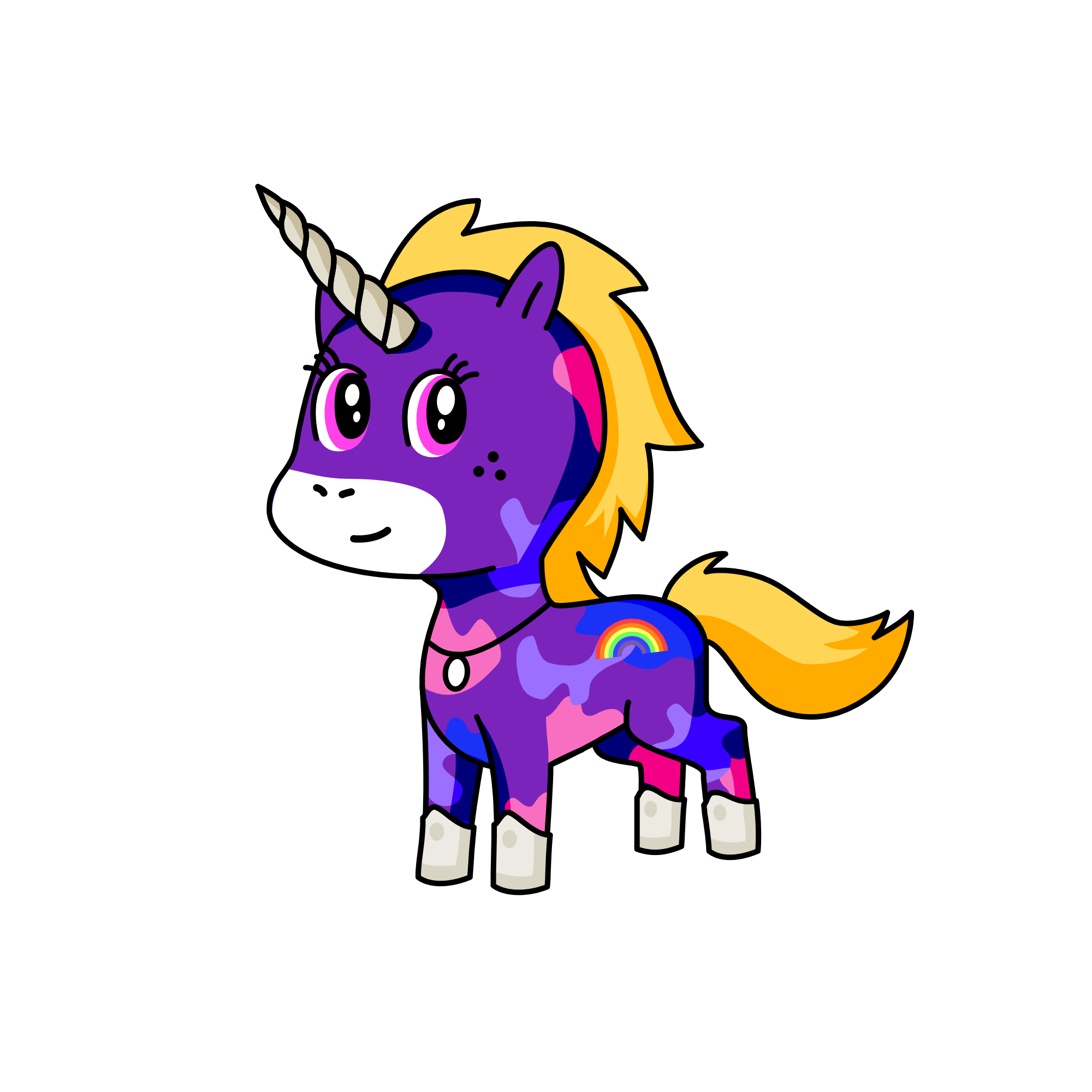 Mummy unicorn 2, the unicorn