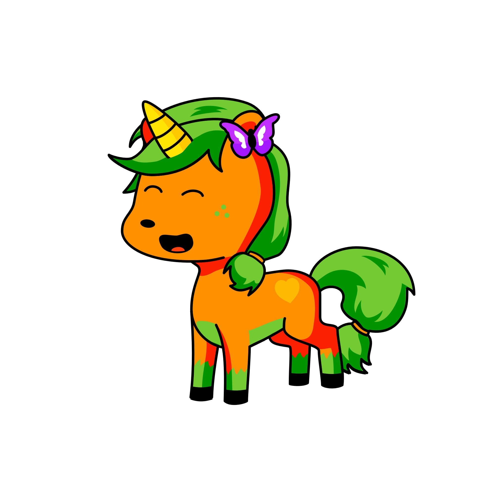 pumpkin, the unicorn