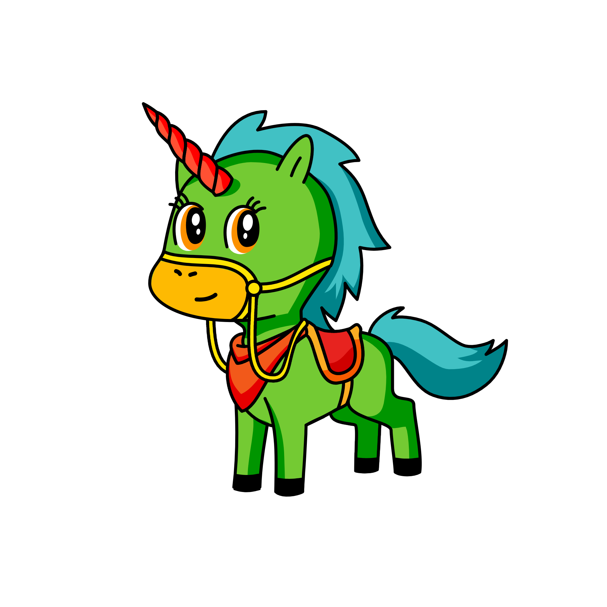clodey, the unicorn