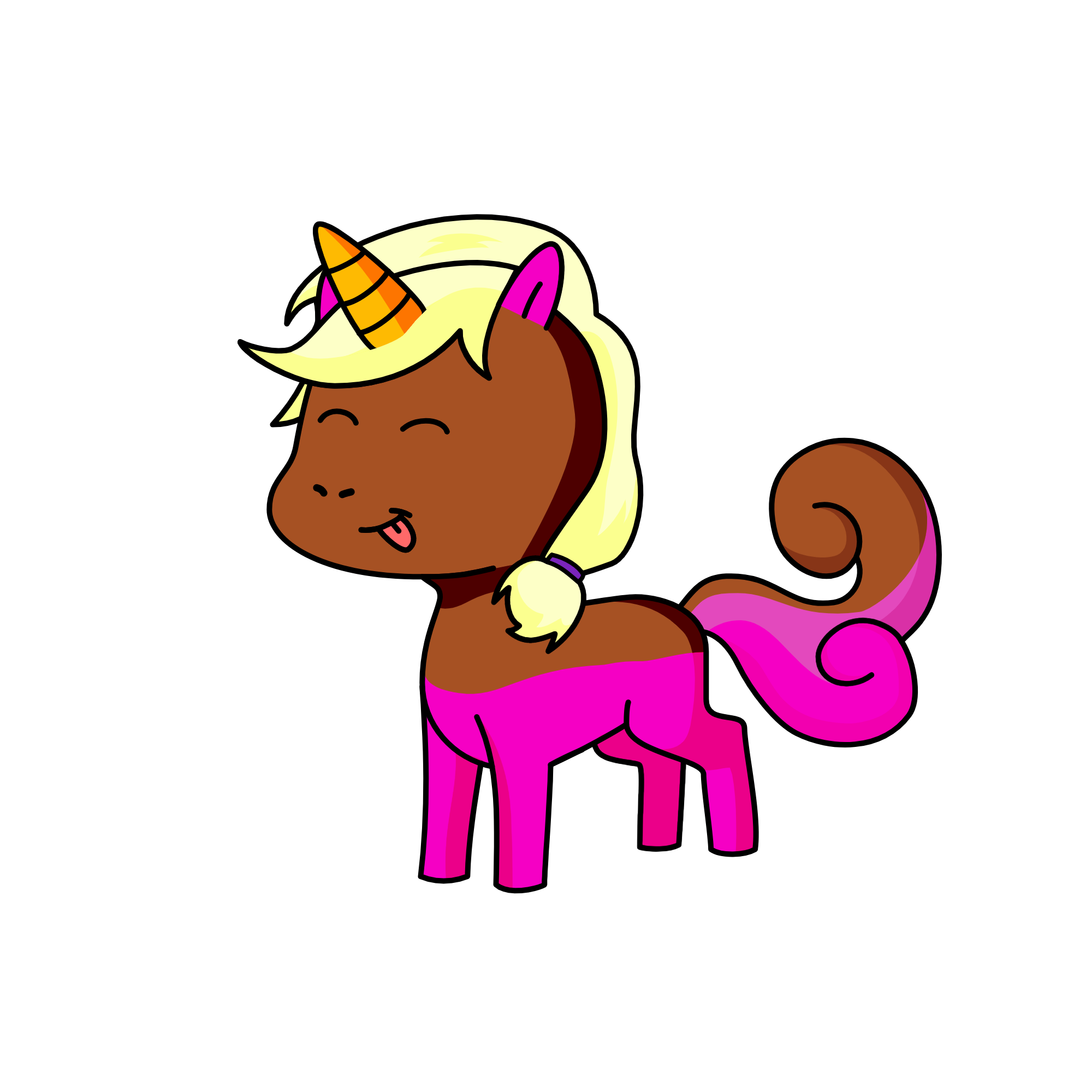Icy The Neapolitan Uni-cone, the unicorn