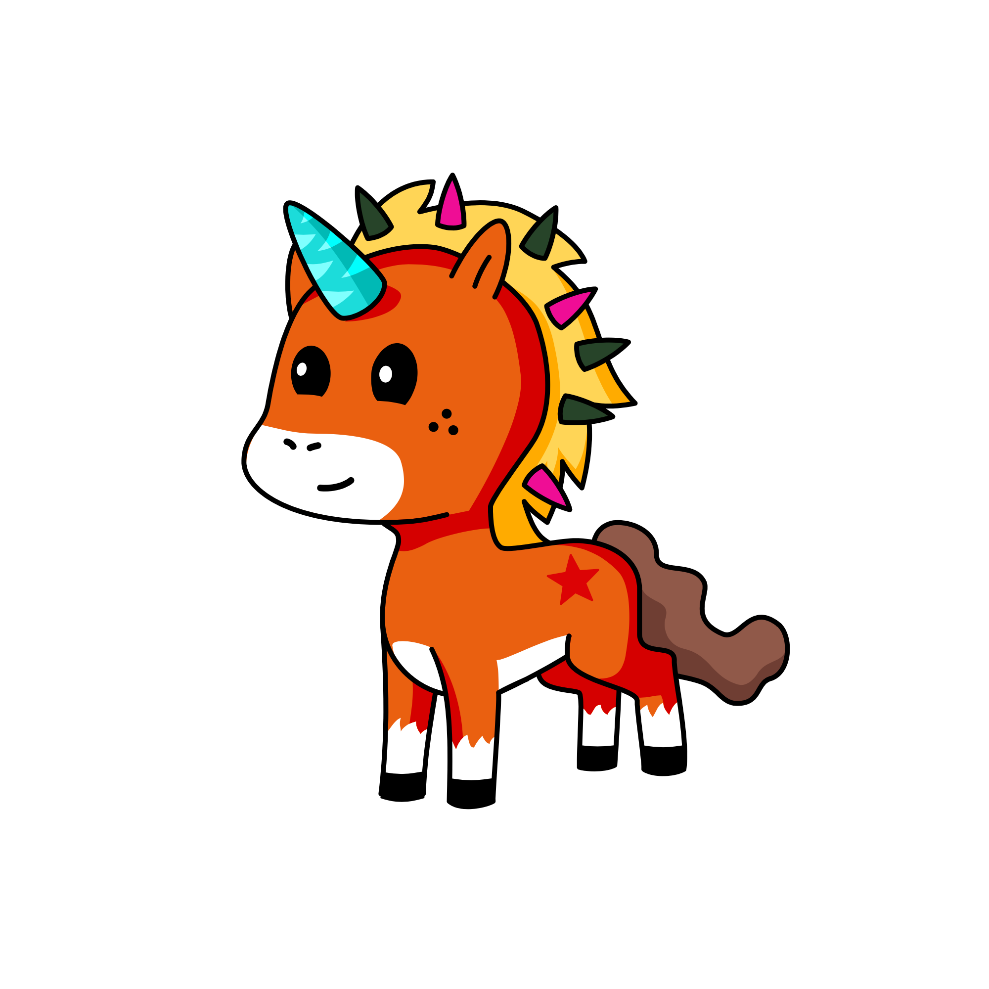 Daddy, the unicorn