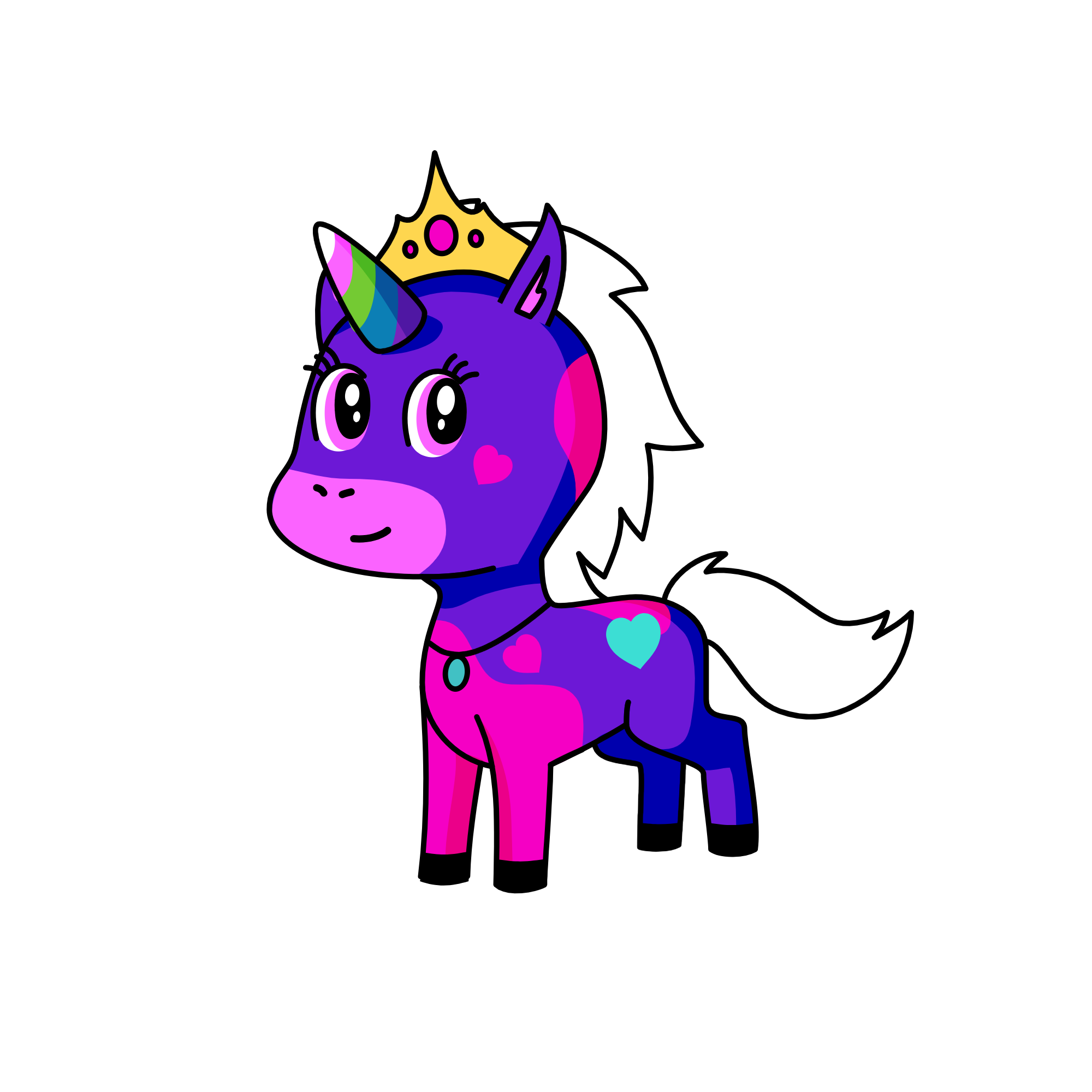 Melody , the unicorn