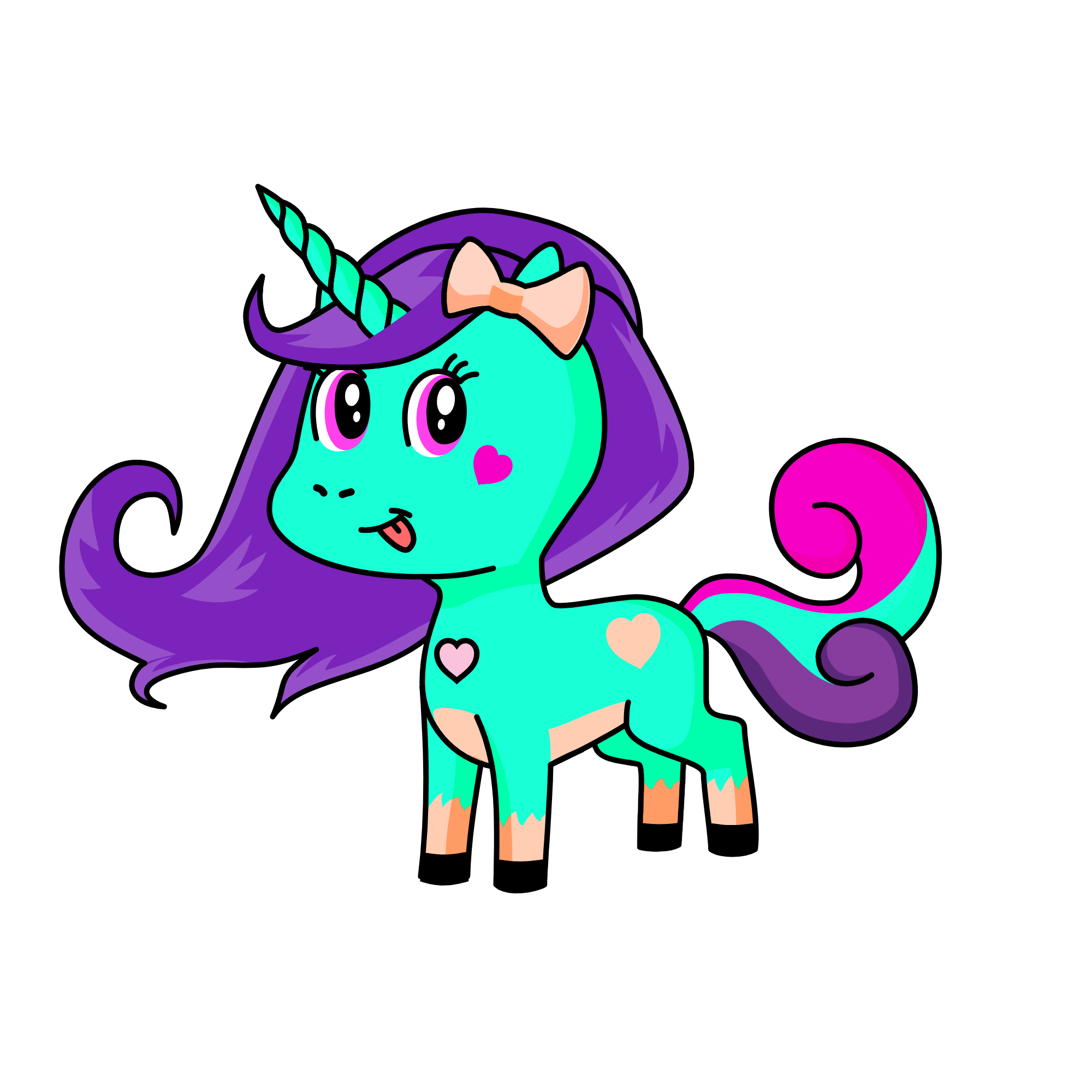 marshmellow, the unicorn