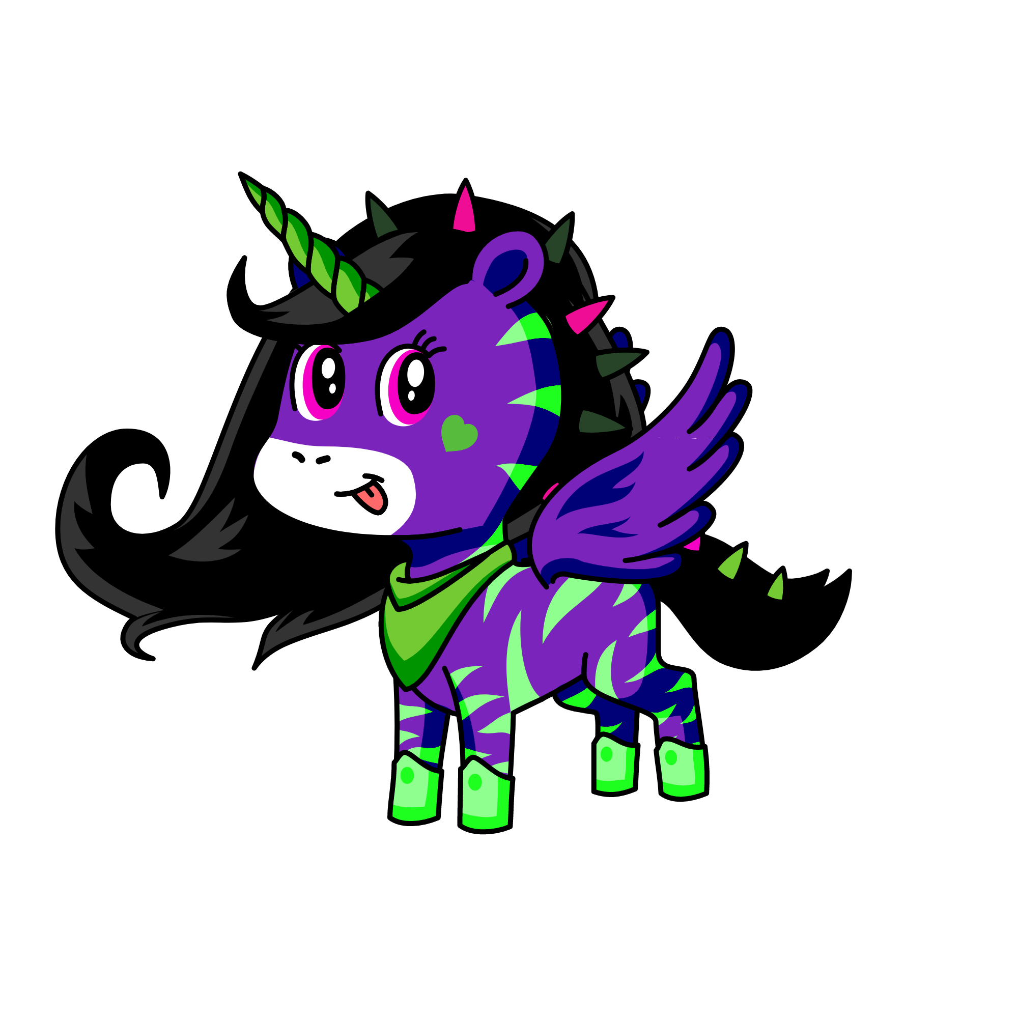 Sour, the unicorn