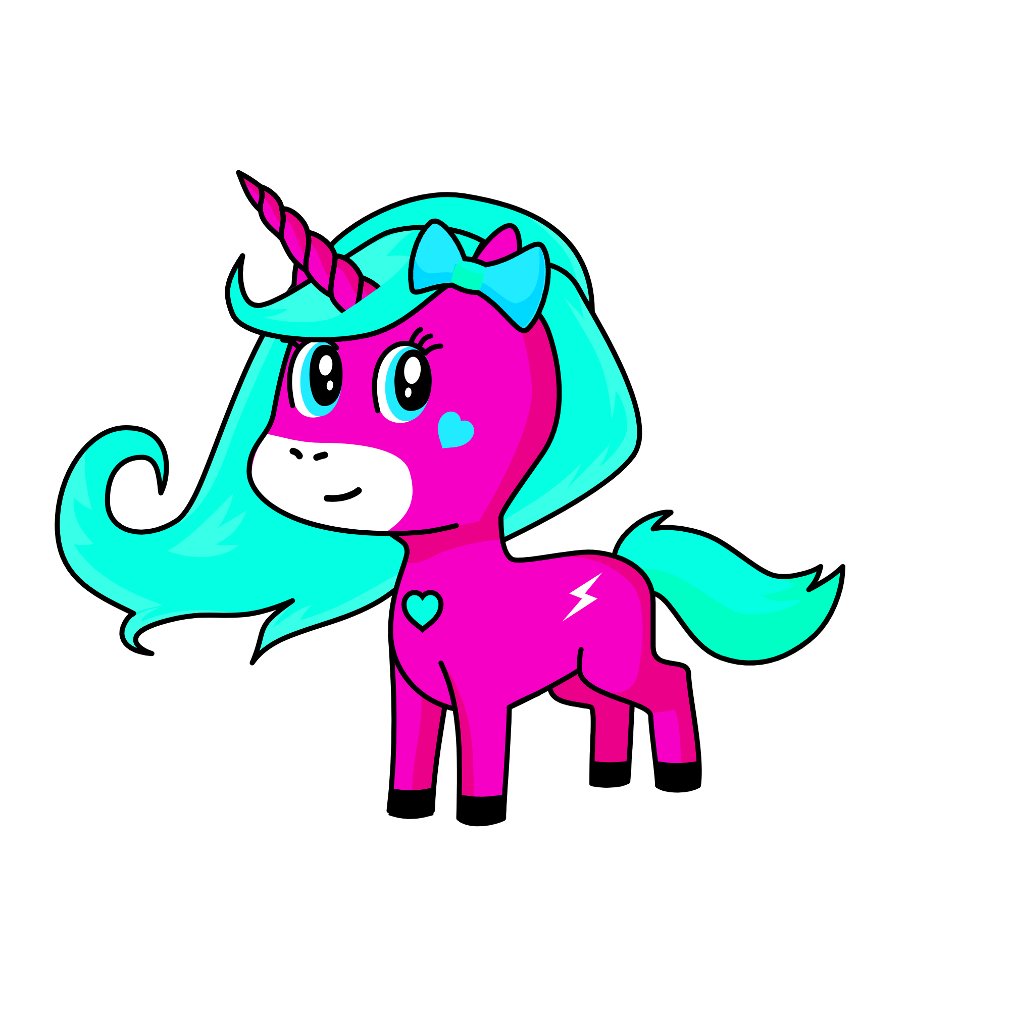 Shayda, the unicorn