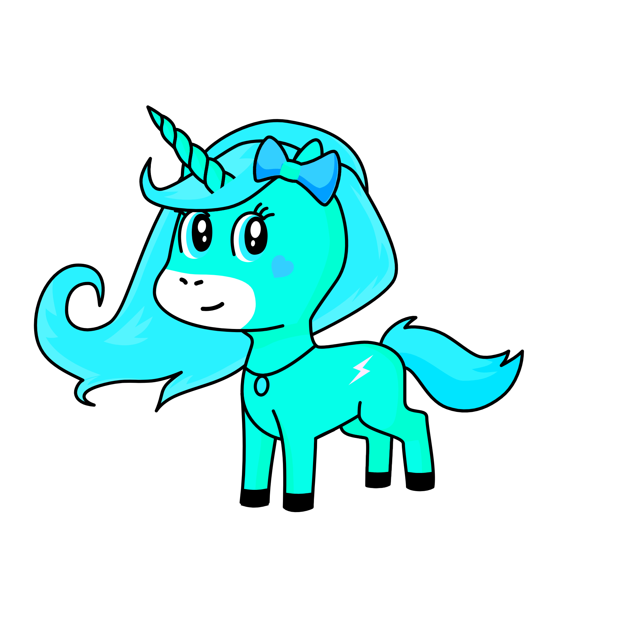 Shayda, the unicorn