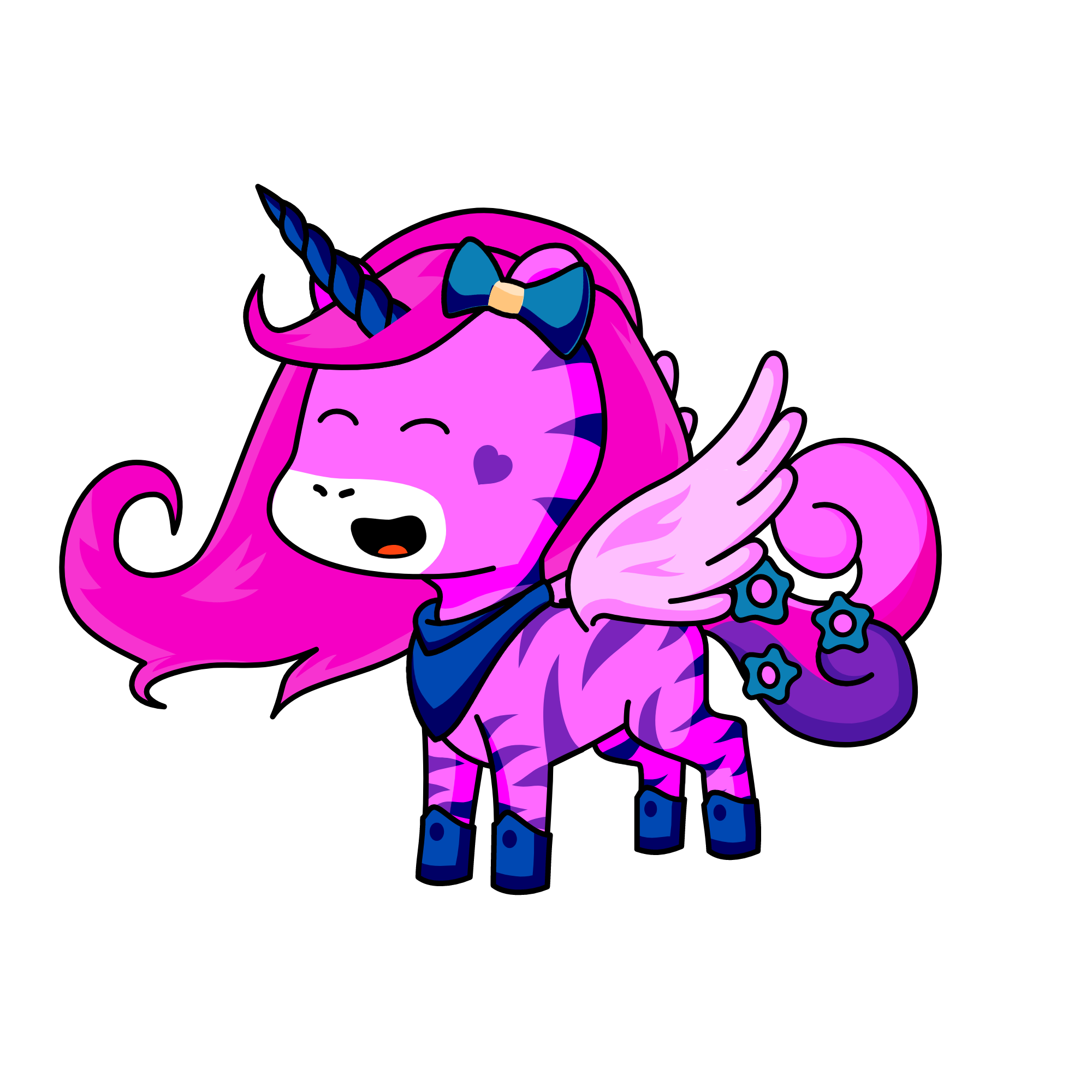 Rasberry , the unicorn