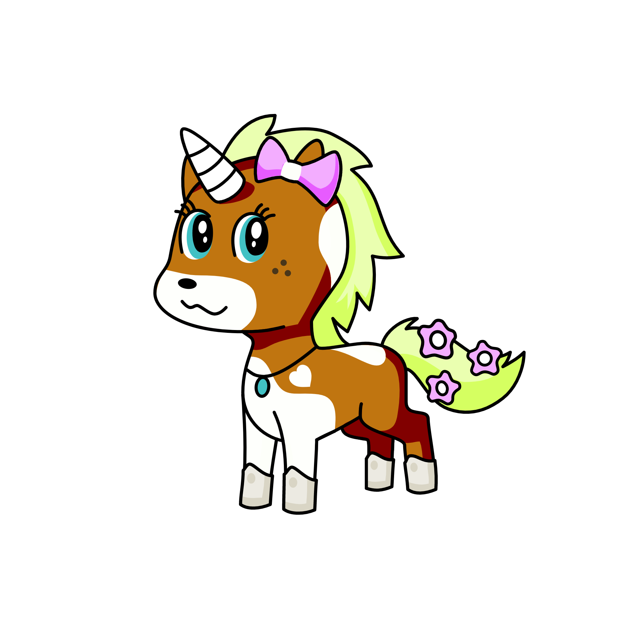 Ally, the unicorn